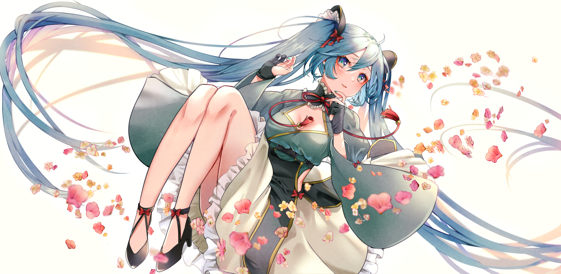 [Pixiv精选] 落英缤纷。花瓣插画特辑(图10)
