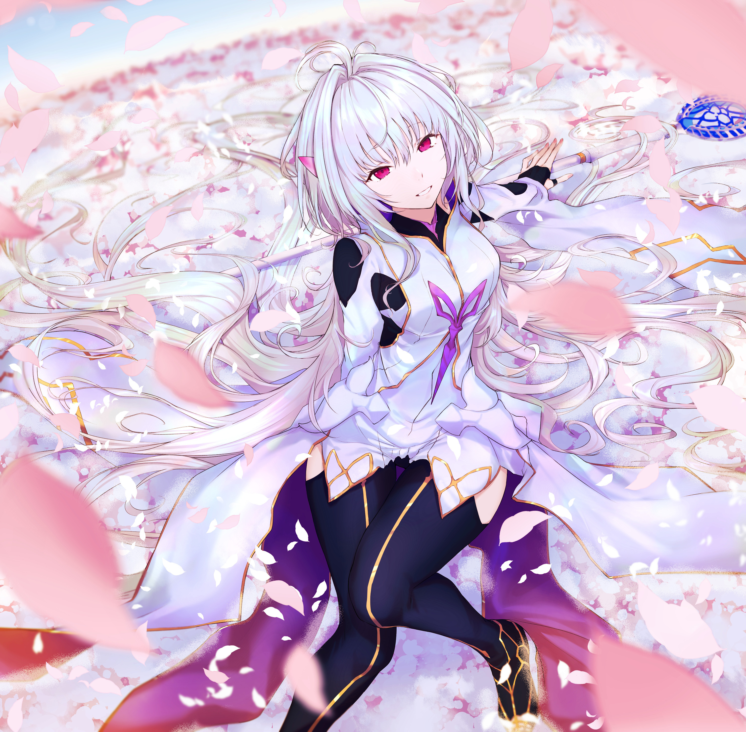 [Pixiv精选] 落英缤纷。花瓣插画特辑(图7)