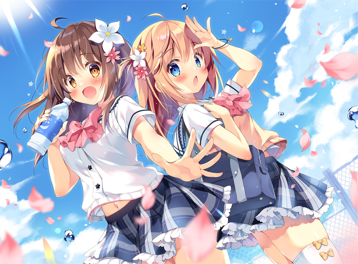 [Pixiv精选] 落英缤纷。花瓣插画特辑(图9)