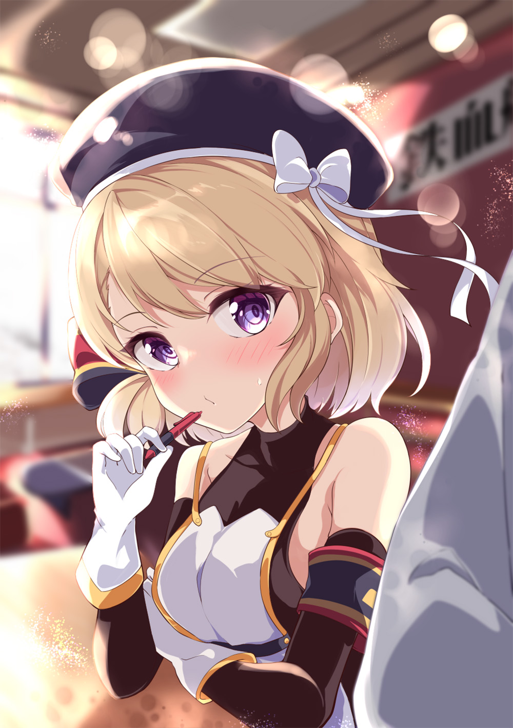 [Pixiv精选] 你在害羞吗？脸红女子插画特辑(图9)