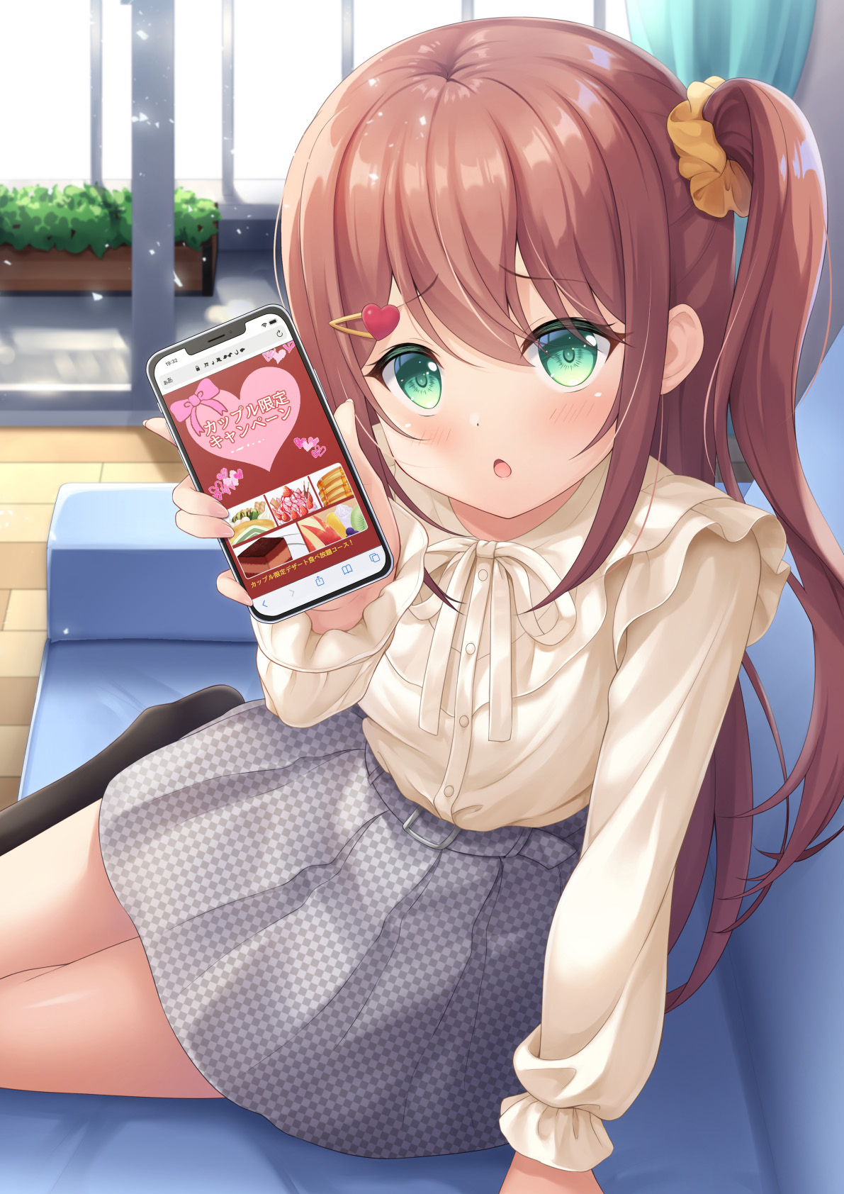 [Pixiv精选] 你在害羞吗？脸红女子插画特辑(图5)