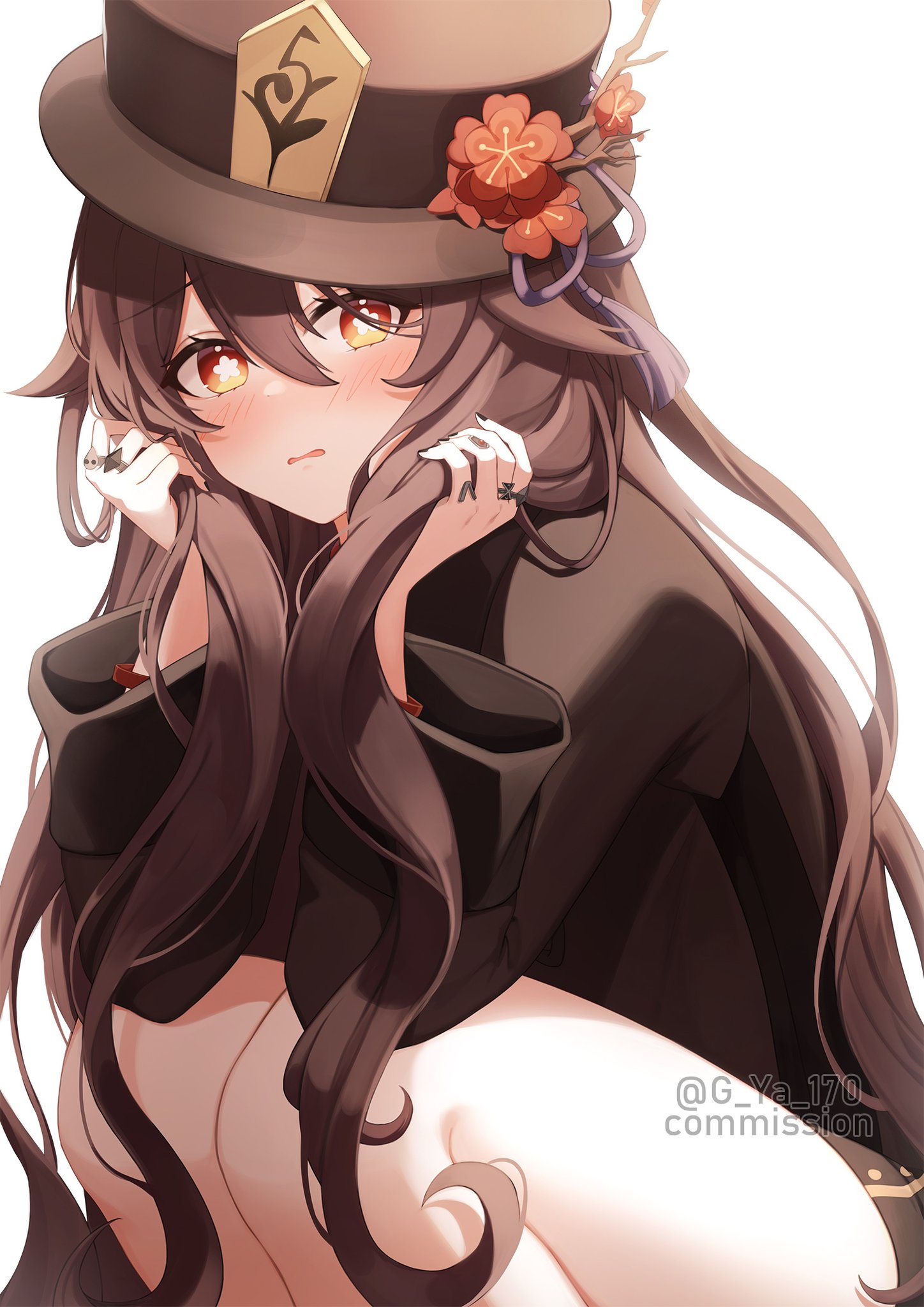 [Pixiv精选] 你在害羞吗？脸红女子插画特辑(图4)