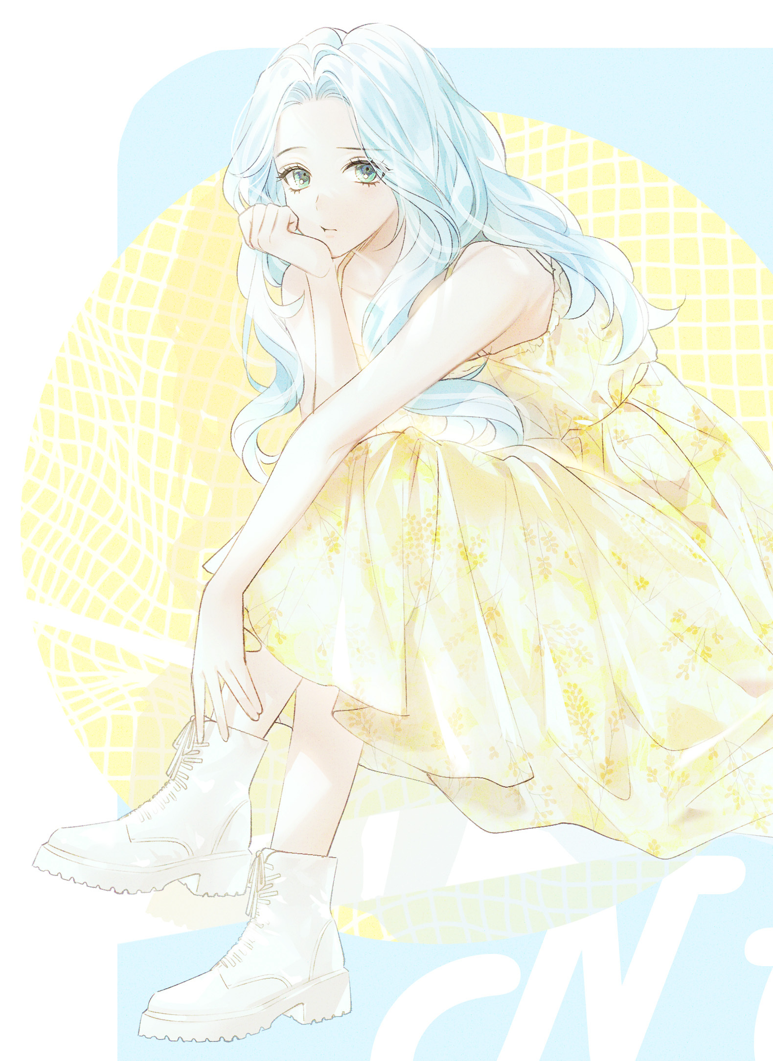 [Pixiv精选] 身上盛开的繁花。碎花连衣裙插画特辑(图12)