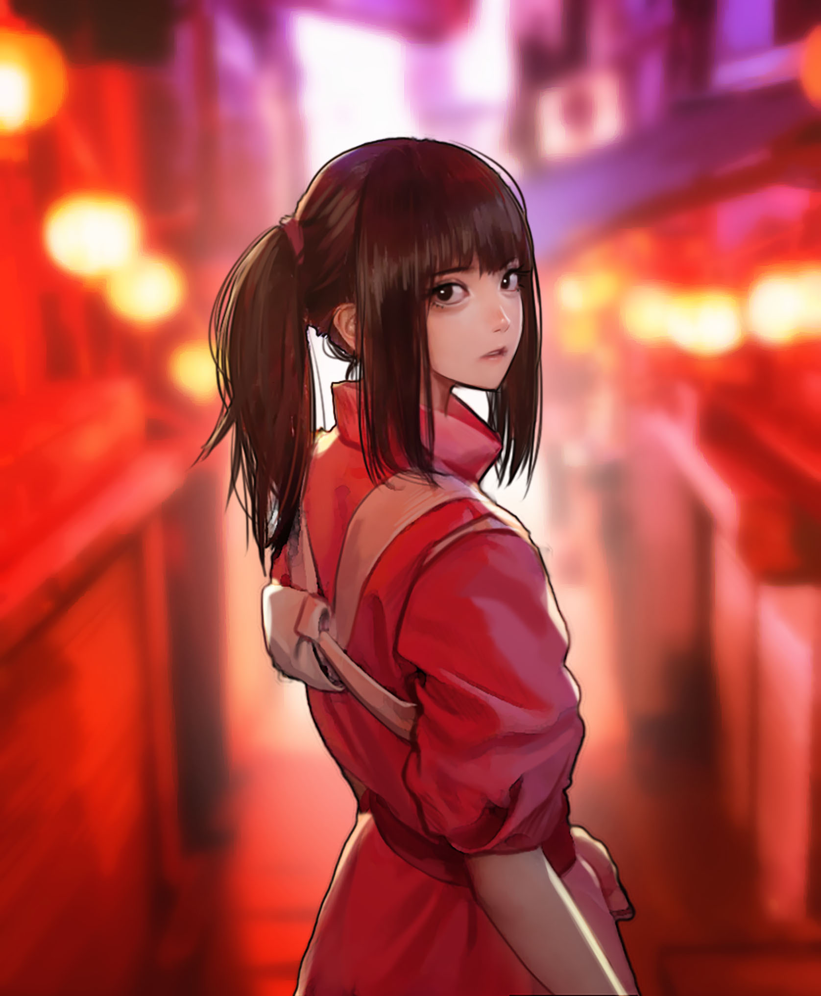 [Pixiv精选] 晃来晃去的魅力♡马尾辫女子插画特辑(图2)