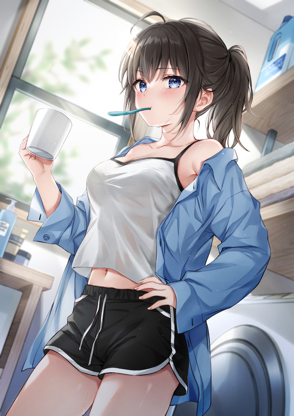 [Pixiv精选] 晃来晃去的魅力♡马尾辫女子插画特辑(图9)