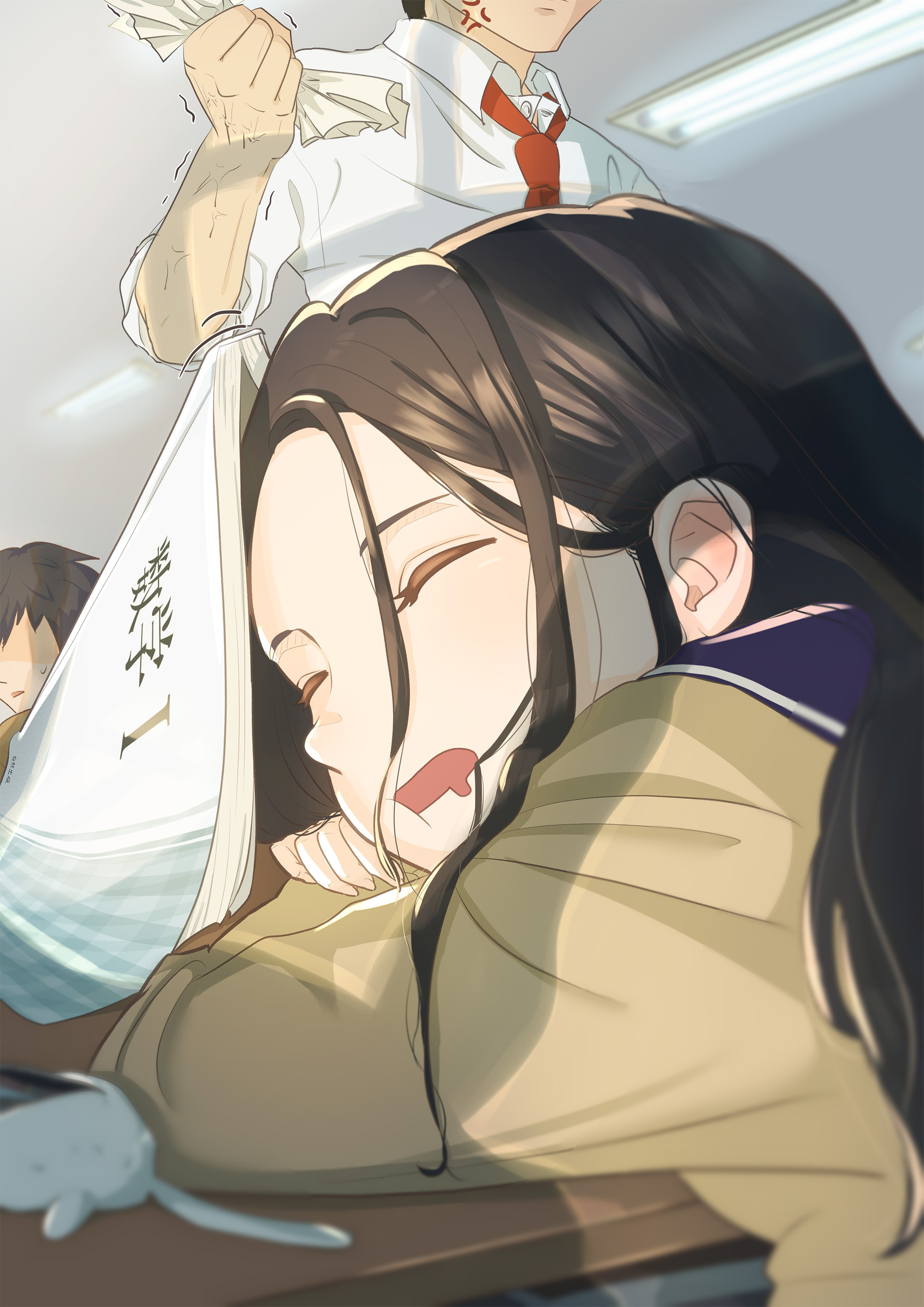 [Pixiv精选] 浓浓困意袭来。打瞌睡插画特辑(图3)
