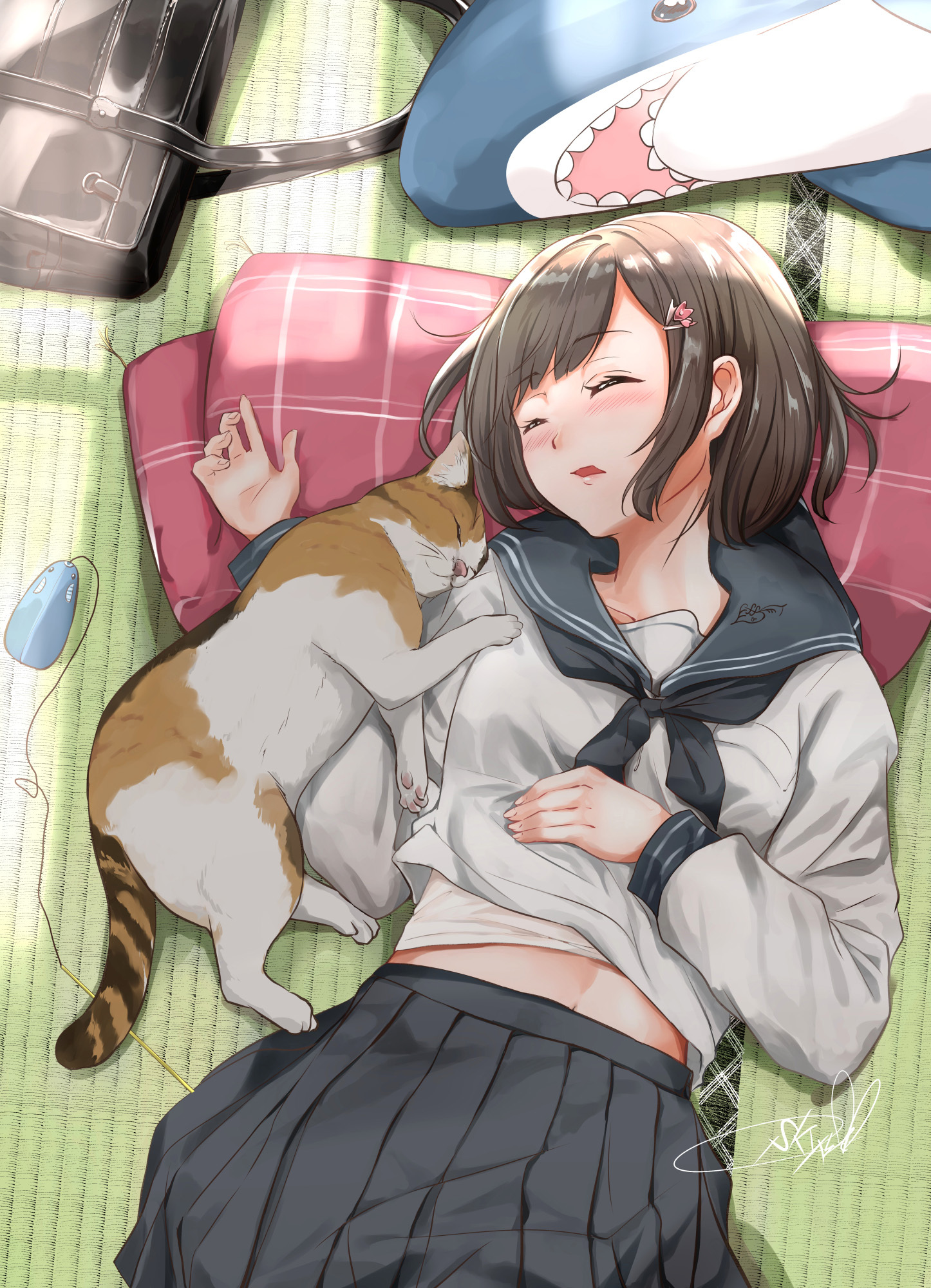 [Pixiv精选] 浓浓困意袭来。打瞌睡插画特辑(图7)