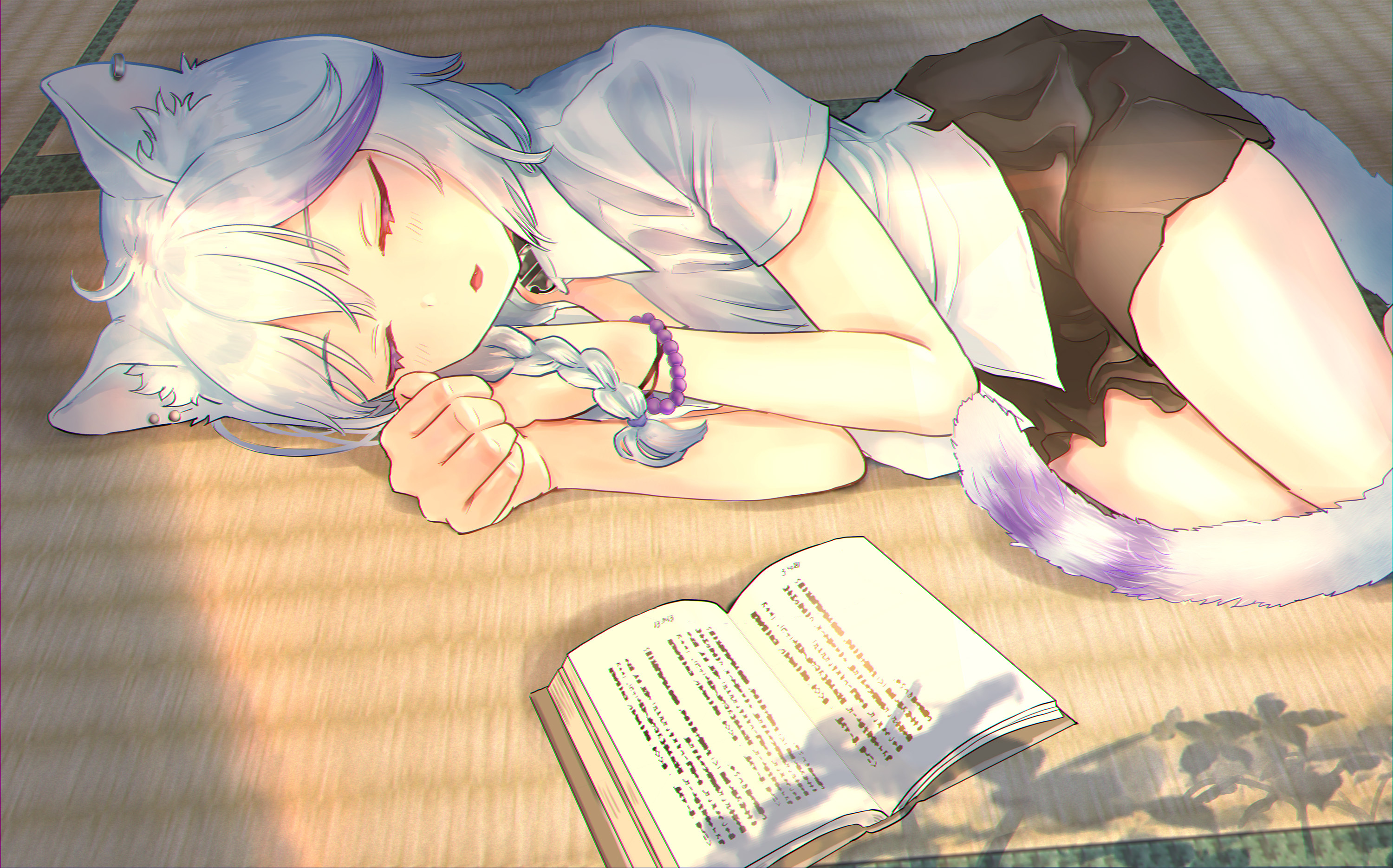 [Pixiv精选] 浓浓困意袭来。打瞌睡插画特辑(图9)