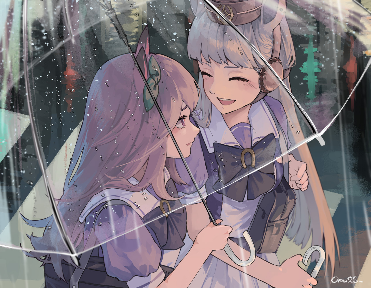 [Pixiv精选] 雨天也不错♡雨伞插画特辑(图6)
