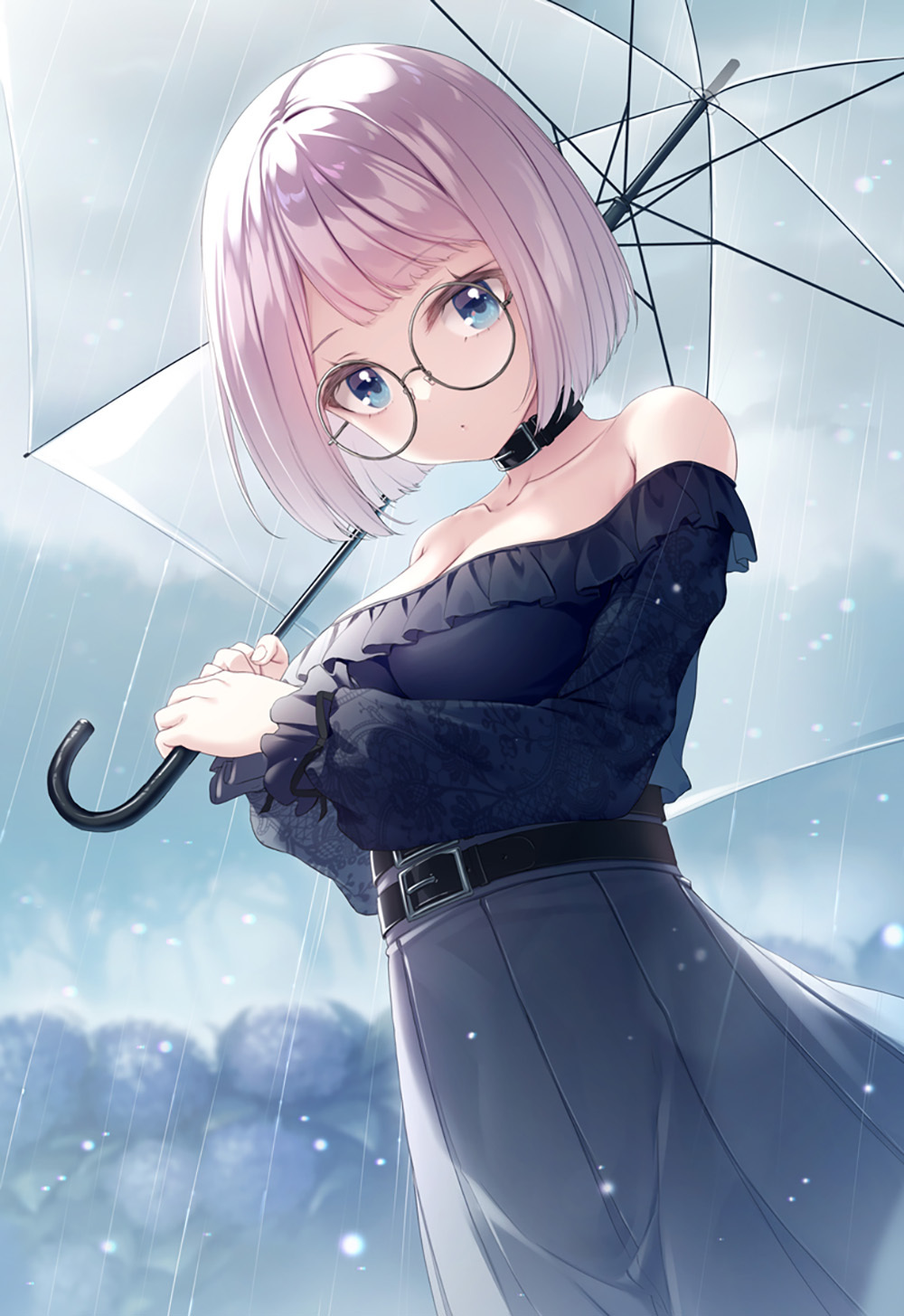[Pixiv精选] 雨天也不错♡雨伞插画特辑(图9)