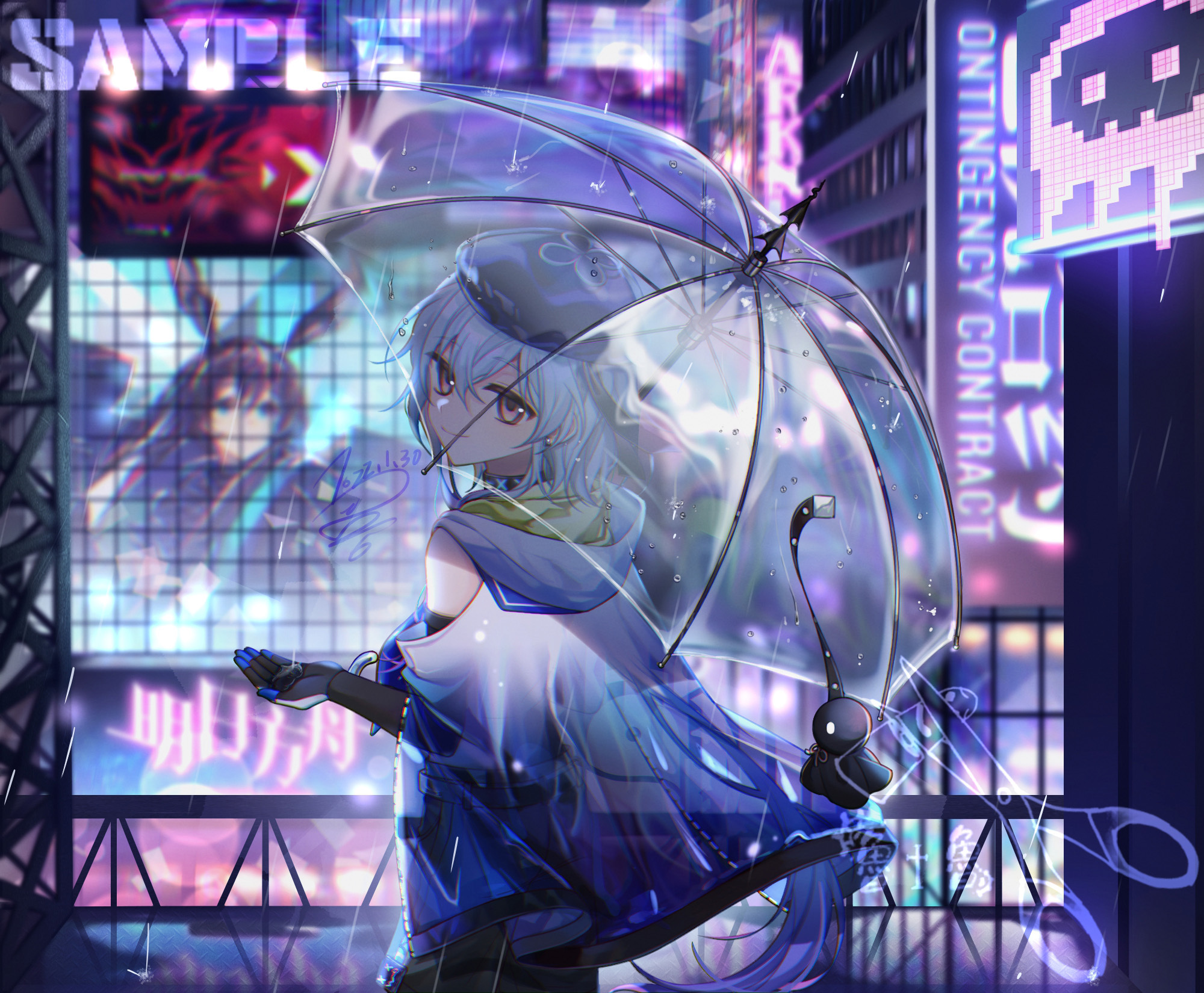 [Pixiv精选] 雨天也不错♡雨伞插画特辑(图8)