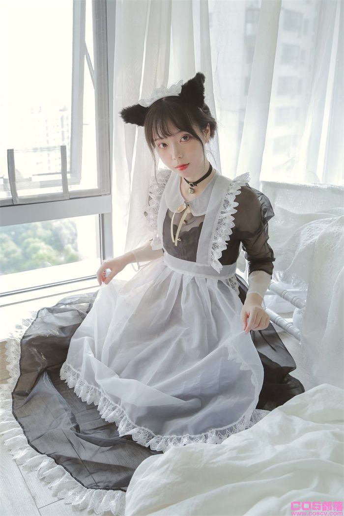 微博妹纸@Fushii_海堂 女仆图包【30P/48MB】(图2)
