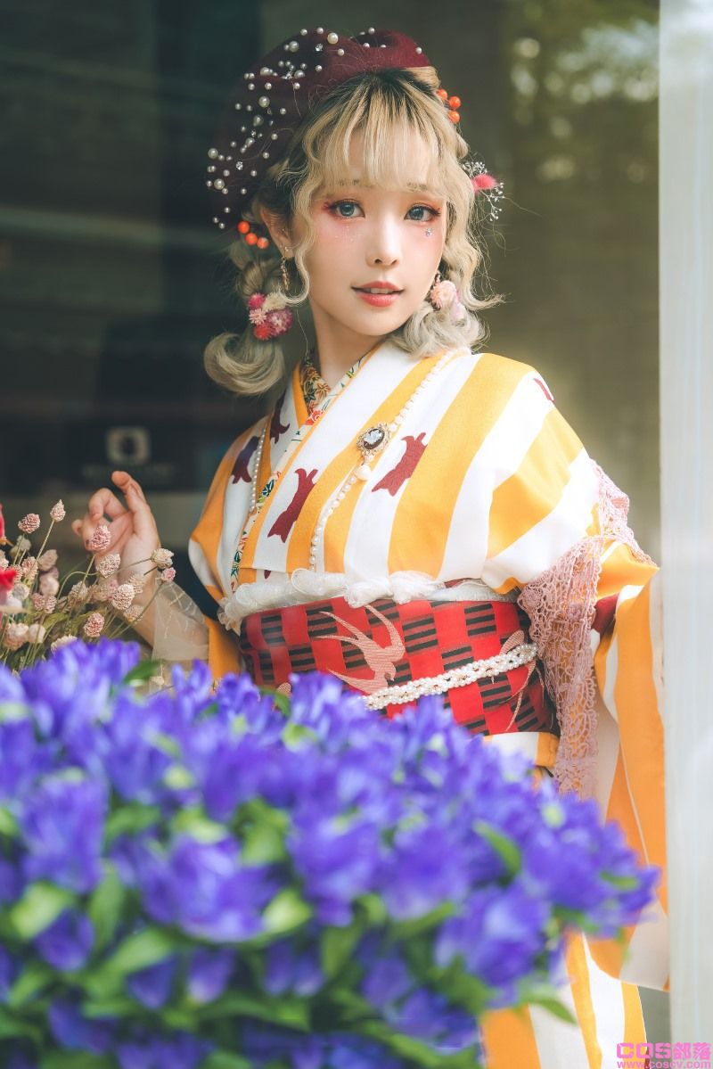 台湾Coser@ElyEE子 Retro Kimono II【62P/282MB】(图3)