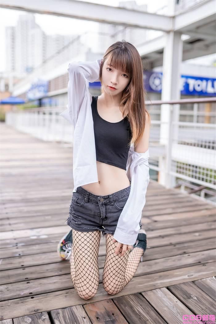 风之领域写真 No.097 姓感的嘿丝网袜【50P/163MB】(图2)