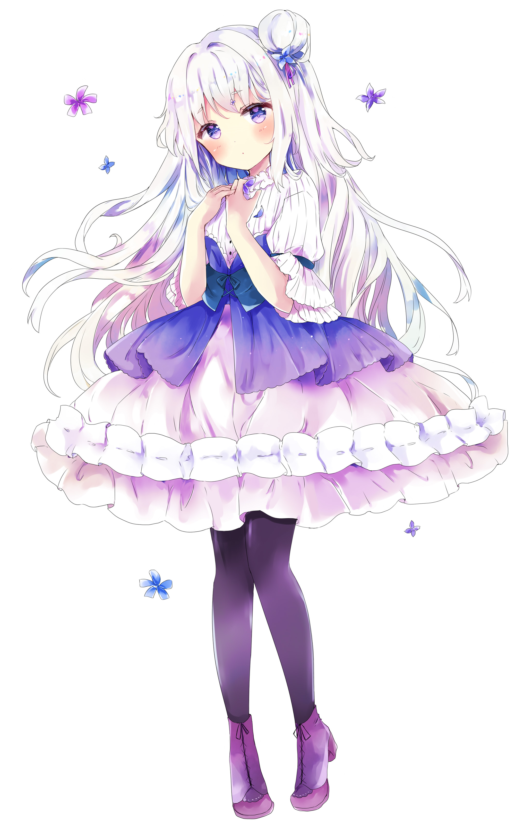 [Pixiv精选] 平抚心中的澎湃。手捂胸插画特辑(图2)