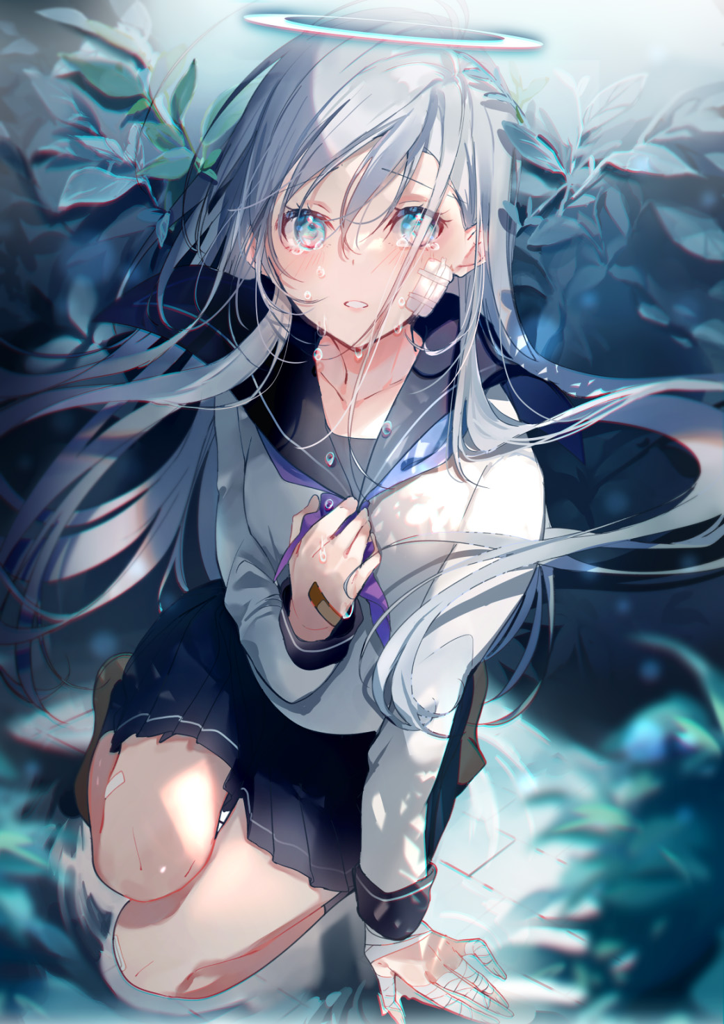 [Pixiv精选] 平抚心中的澎湃。手捂胸插画特辑(图3)