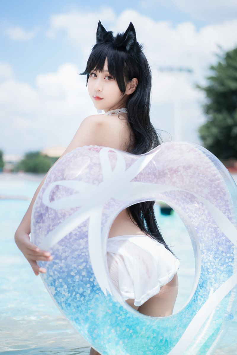 微博网紅妹纸@萌芽儿o0 爱宕泳装【30P/208MB】(图3)