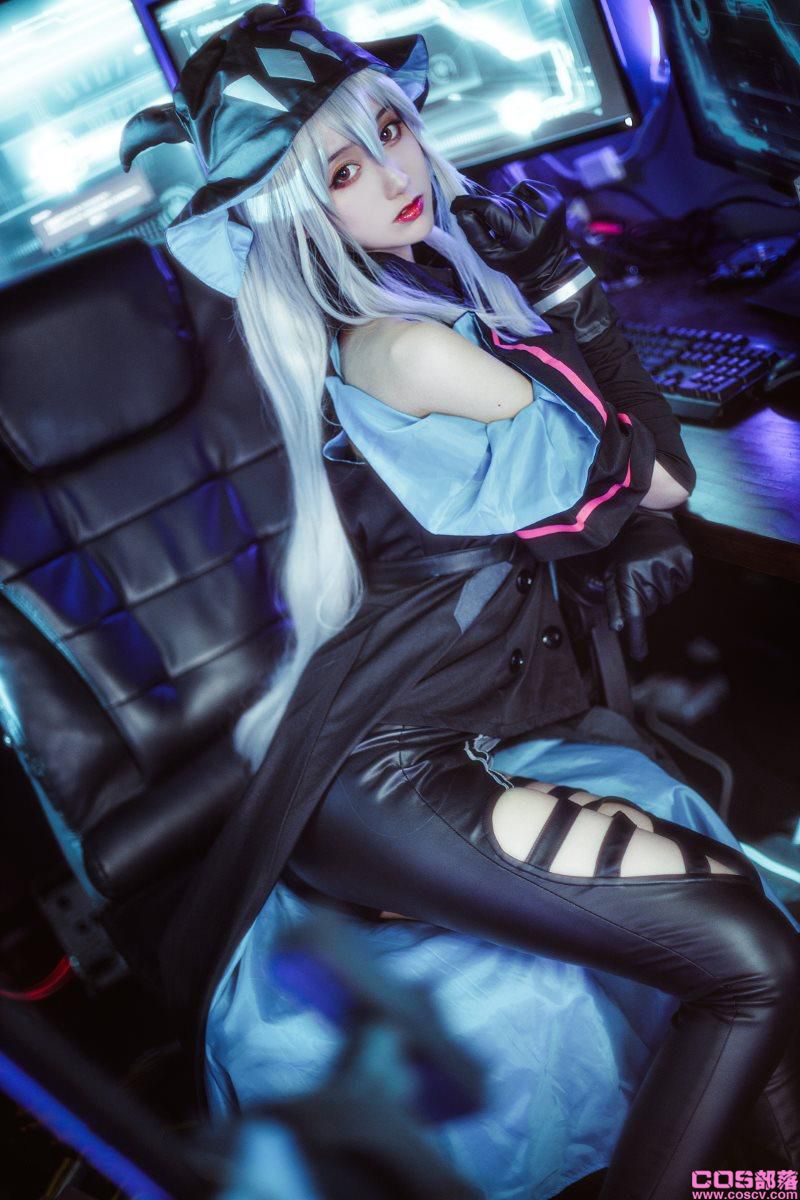 网紅Coser@木绵绵OwO 斯卡蒂COS【16P/468MB】(图3)