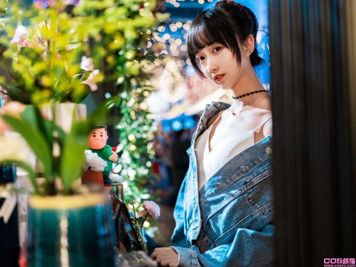 网紅Coser@木绵绵OwO 都市夜恋【26P/2.01G】(图3)