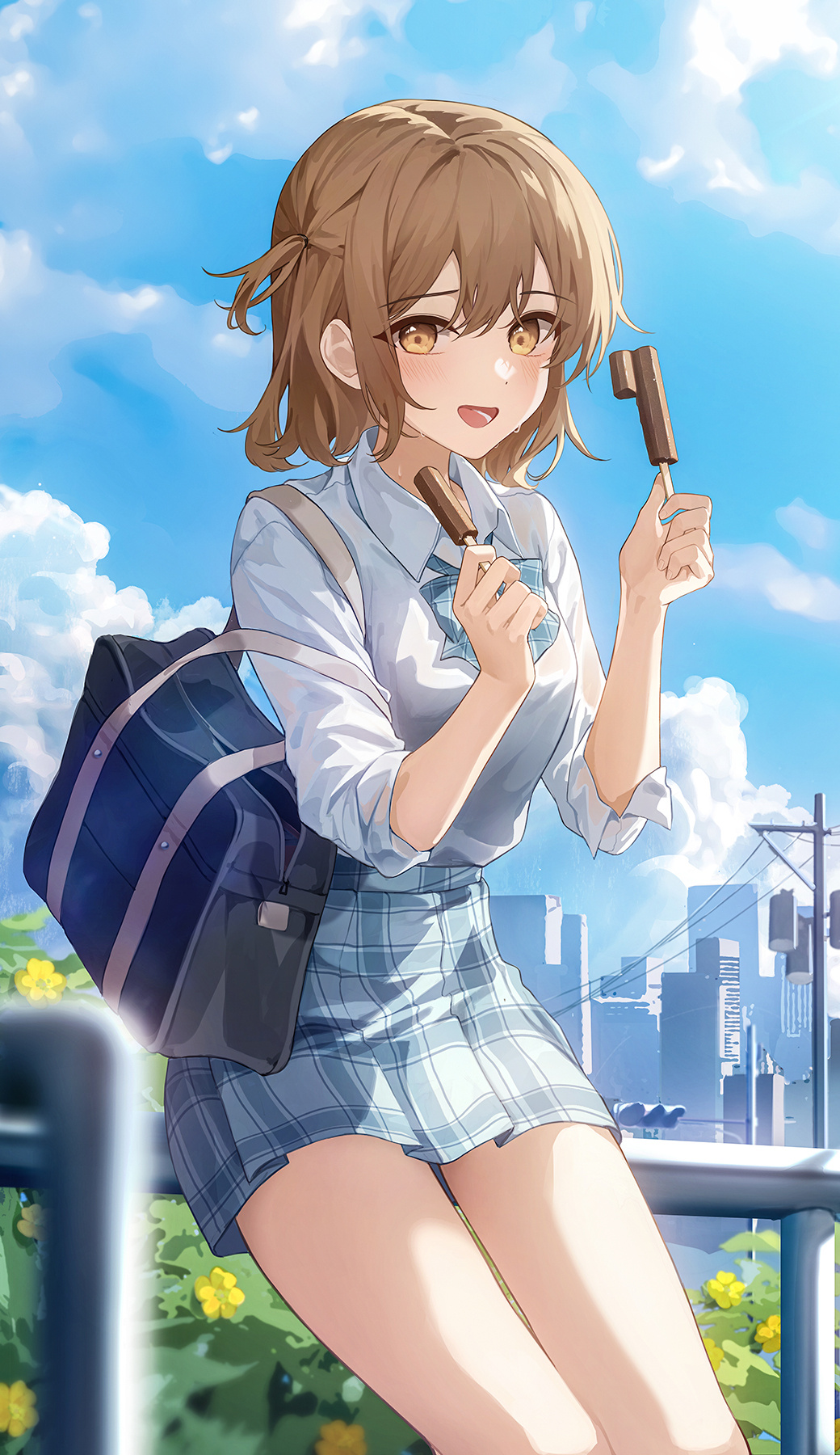 [Pixiv精选] 大家的青春回忆！夏季制服女子插画特辑(图2)