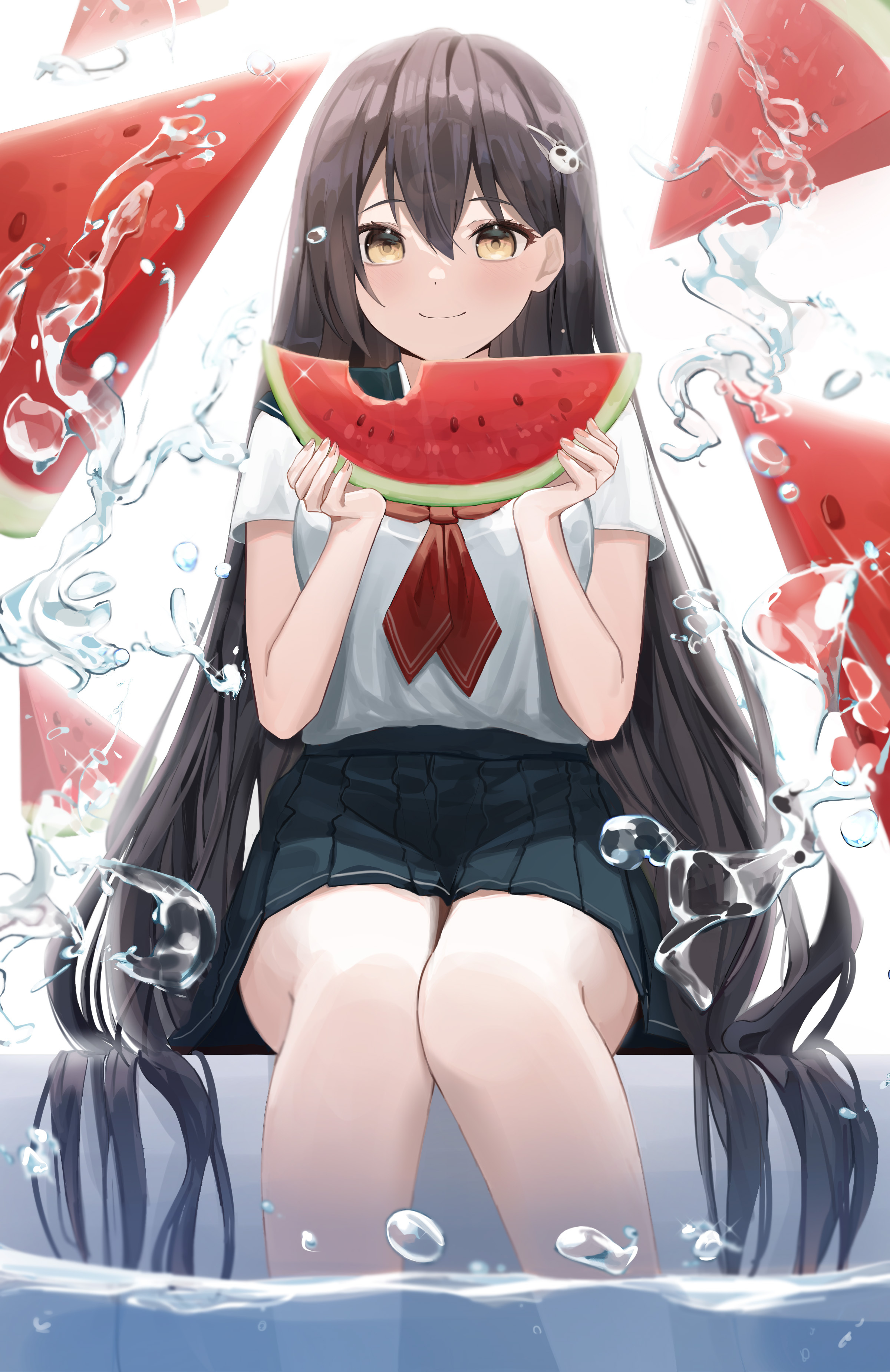 [Pixiv精选] 大家的青春回忆！夏季制服女子插画特辑(图9)