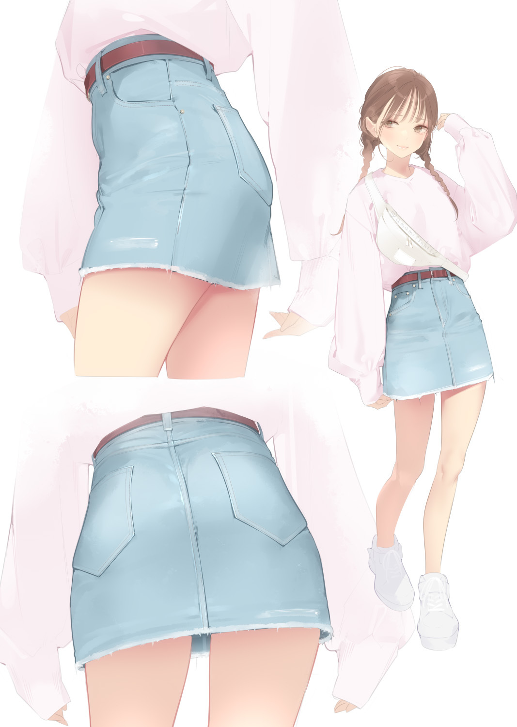 [Pixiv精选] 活泼性感的代名词。迷你裙插画特辑(图6)