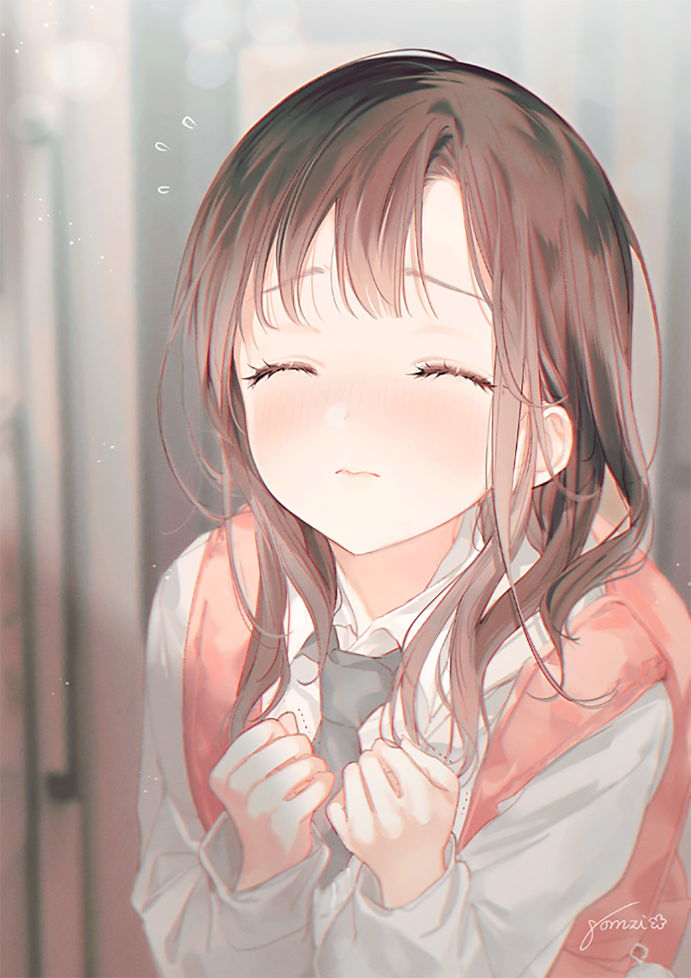 [Pixiv精选] 好想亲下去。等待接吻插画特辑(图7)