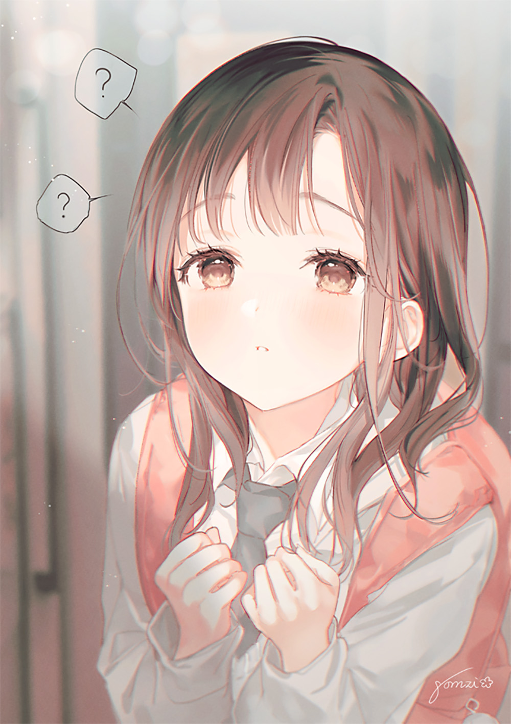 [Pixiv精选] 好想亲下去。等待接吻插画特辑(图8)
