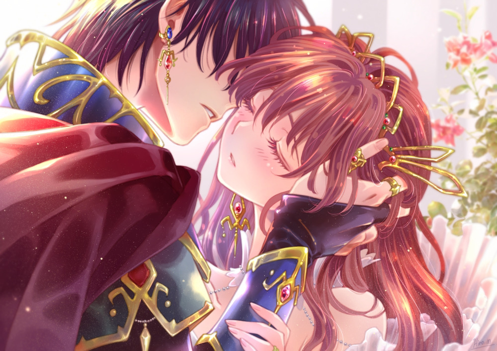 [Pixiv精选] 好想亲下去。等待接吻插画特辑(图11)