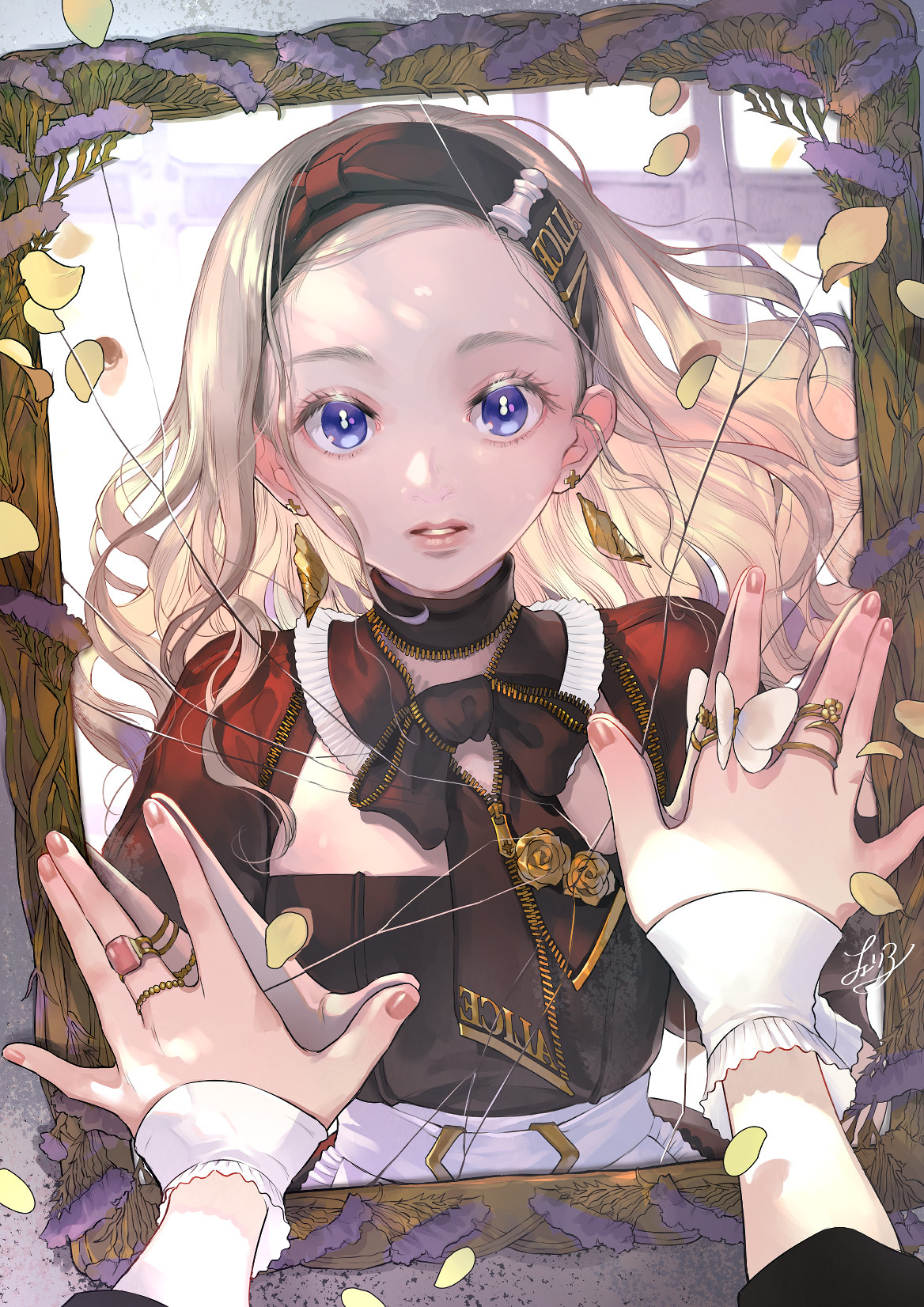 [Pixiv精选] 万能发饰♡发带插画特辑(图5)
