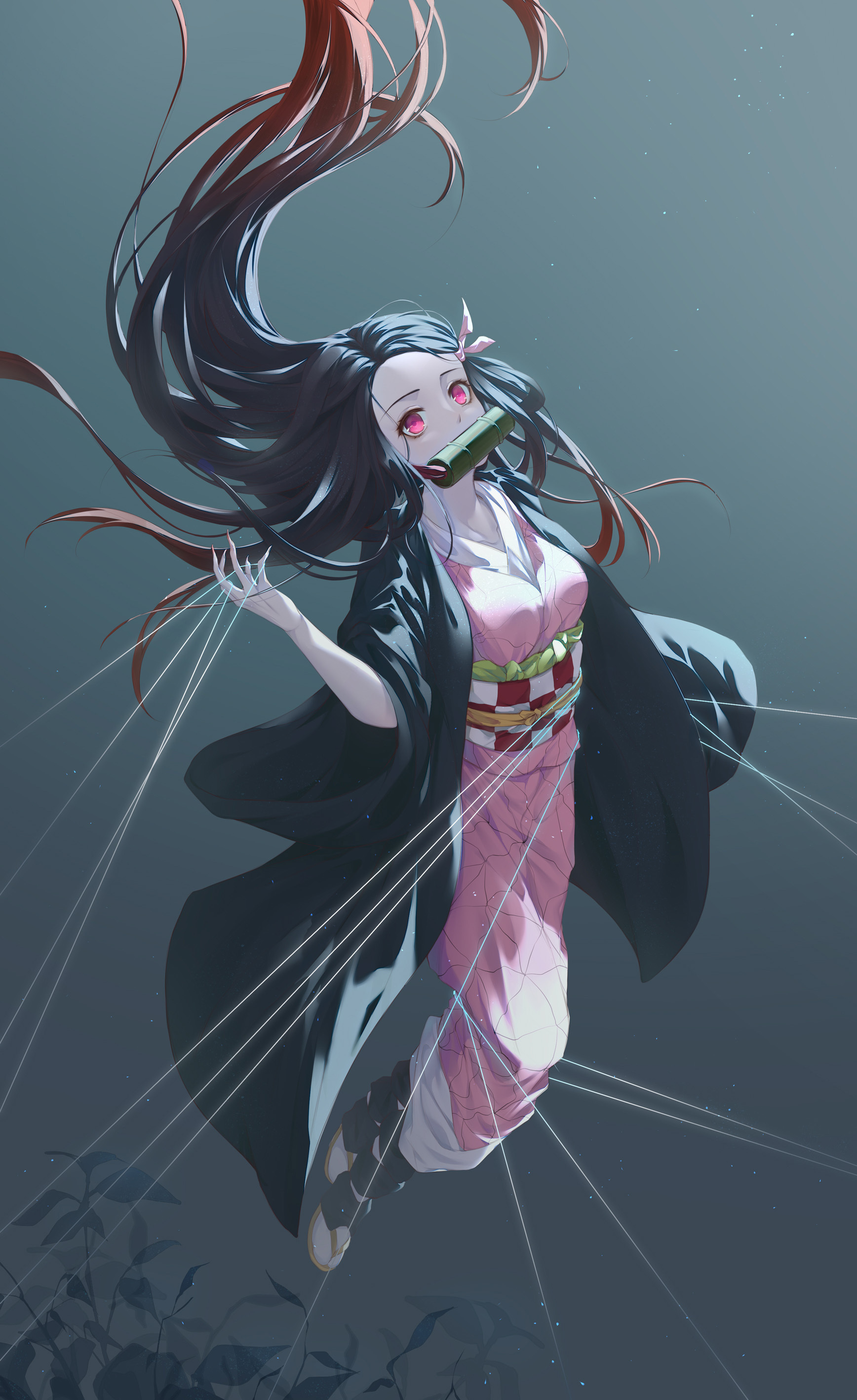 [Pixiv精选] 随风舞动。飘扬秀发插画特辑(图3)