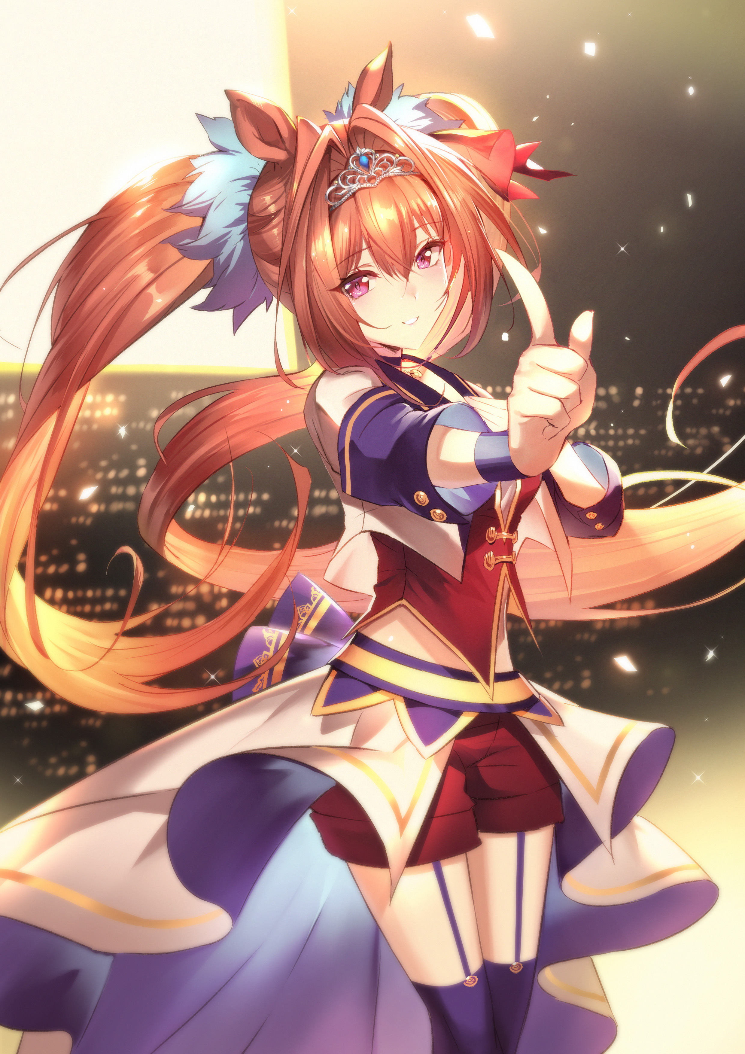 [Pixiv精选] 随风舞动。飘扬秀发插画特辑(图4)