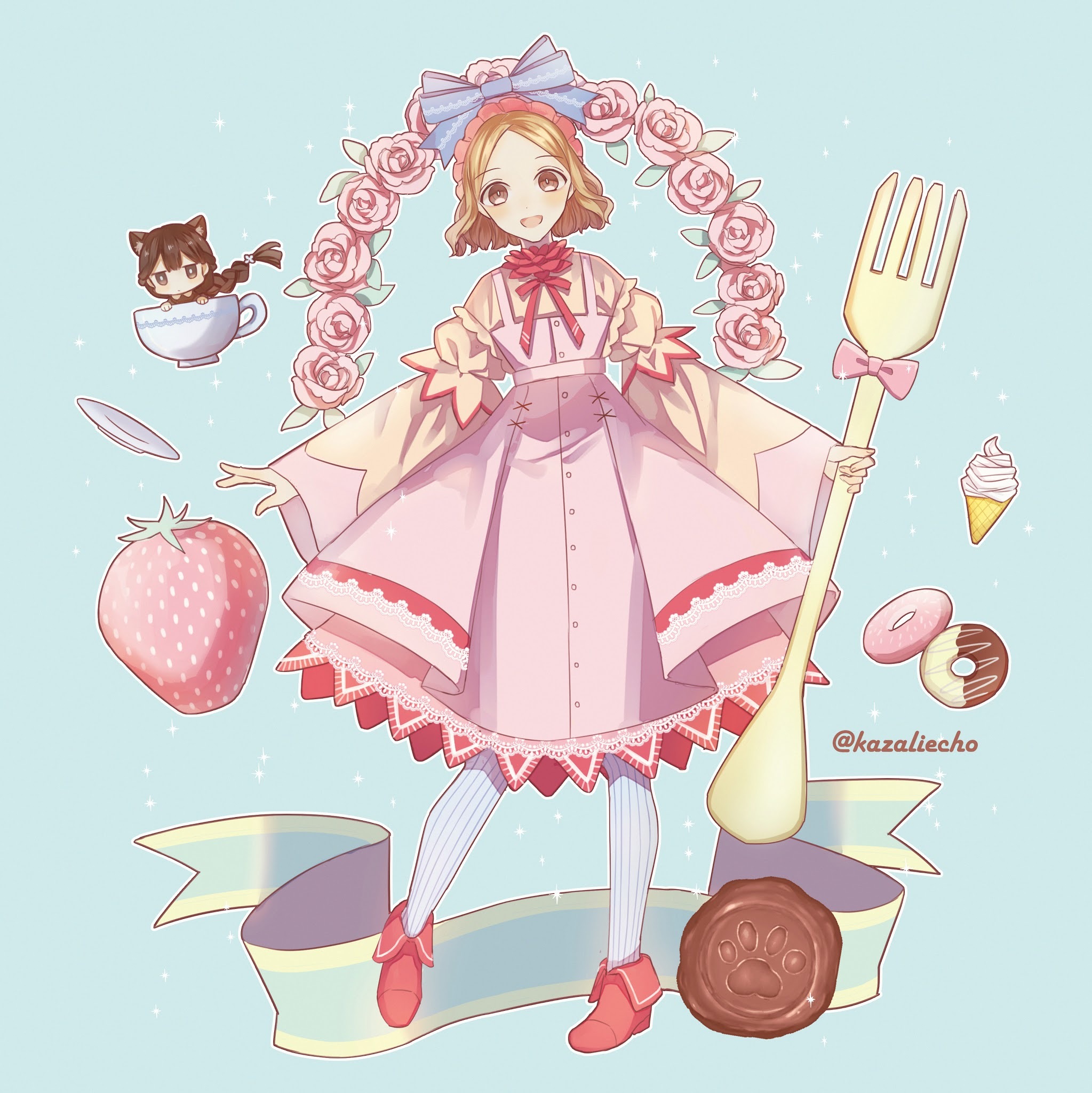 [Pixiv精选] 多层穿搭的乐趣♡背心裙插画特辑(图3)