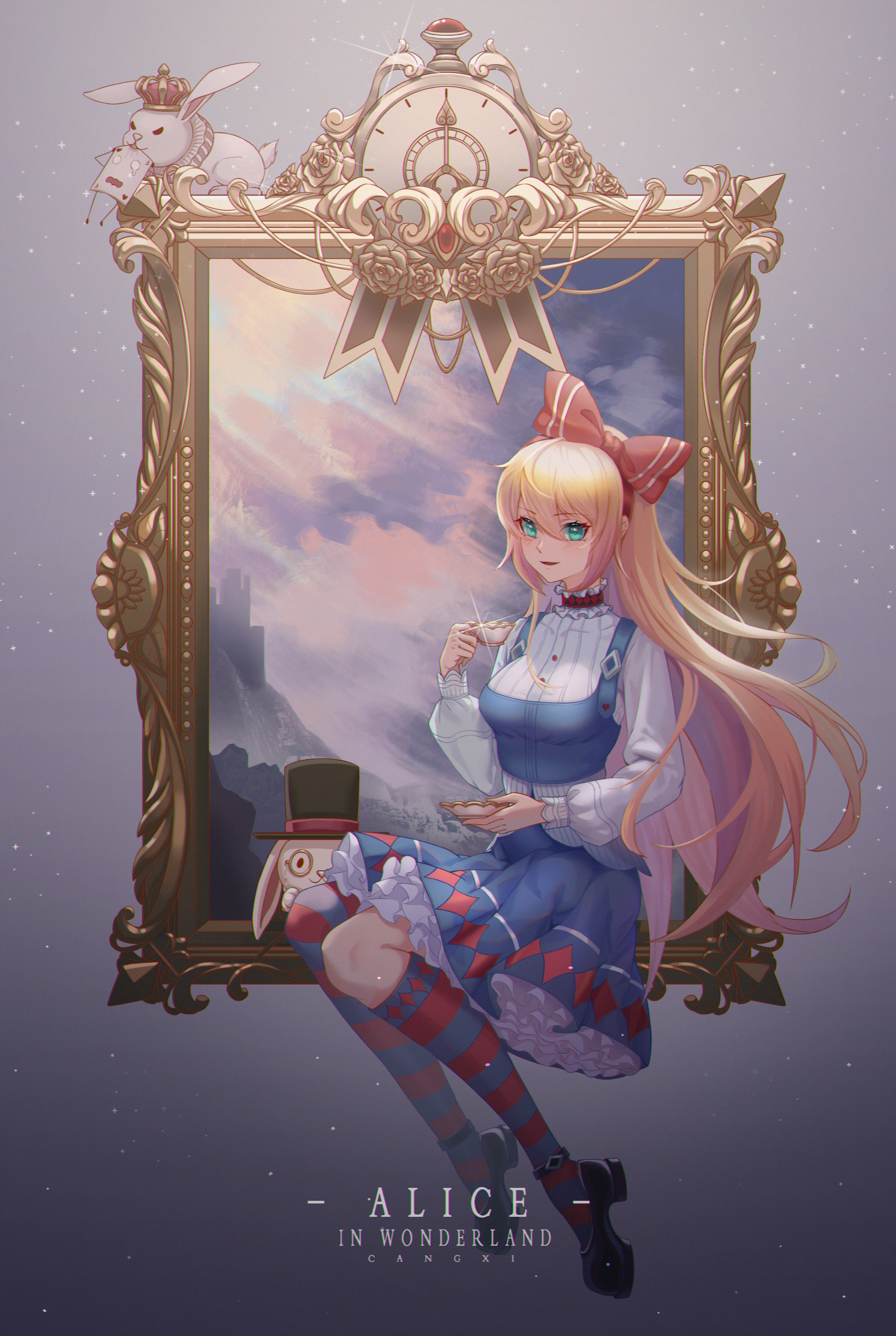 [Pixiv精选] 多层穿搭的乐趣♡背心裙插画特辑(图9)