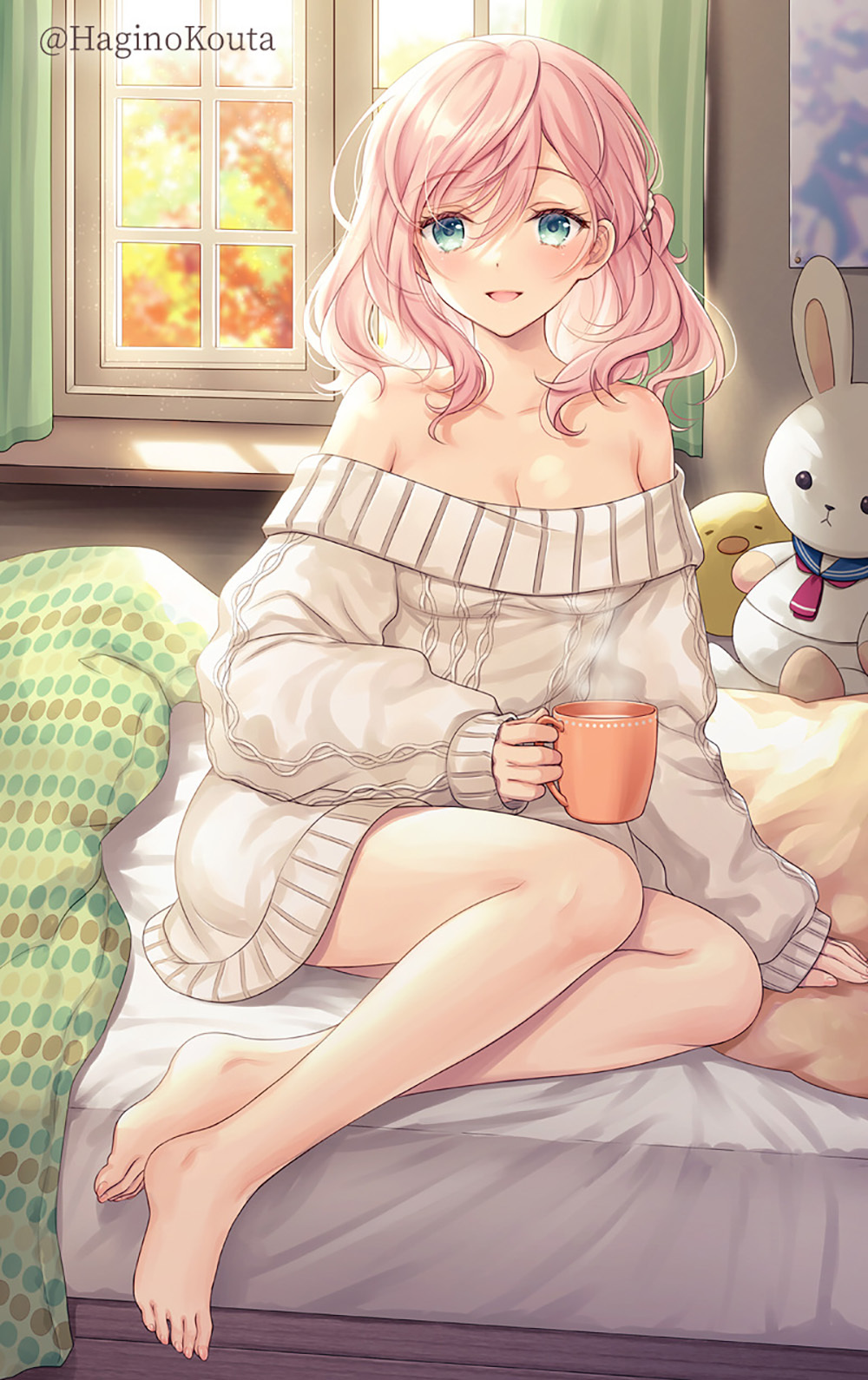 [Pixiv精选] 可爱又华丽♡粉发女子插画特辑(图4)