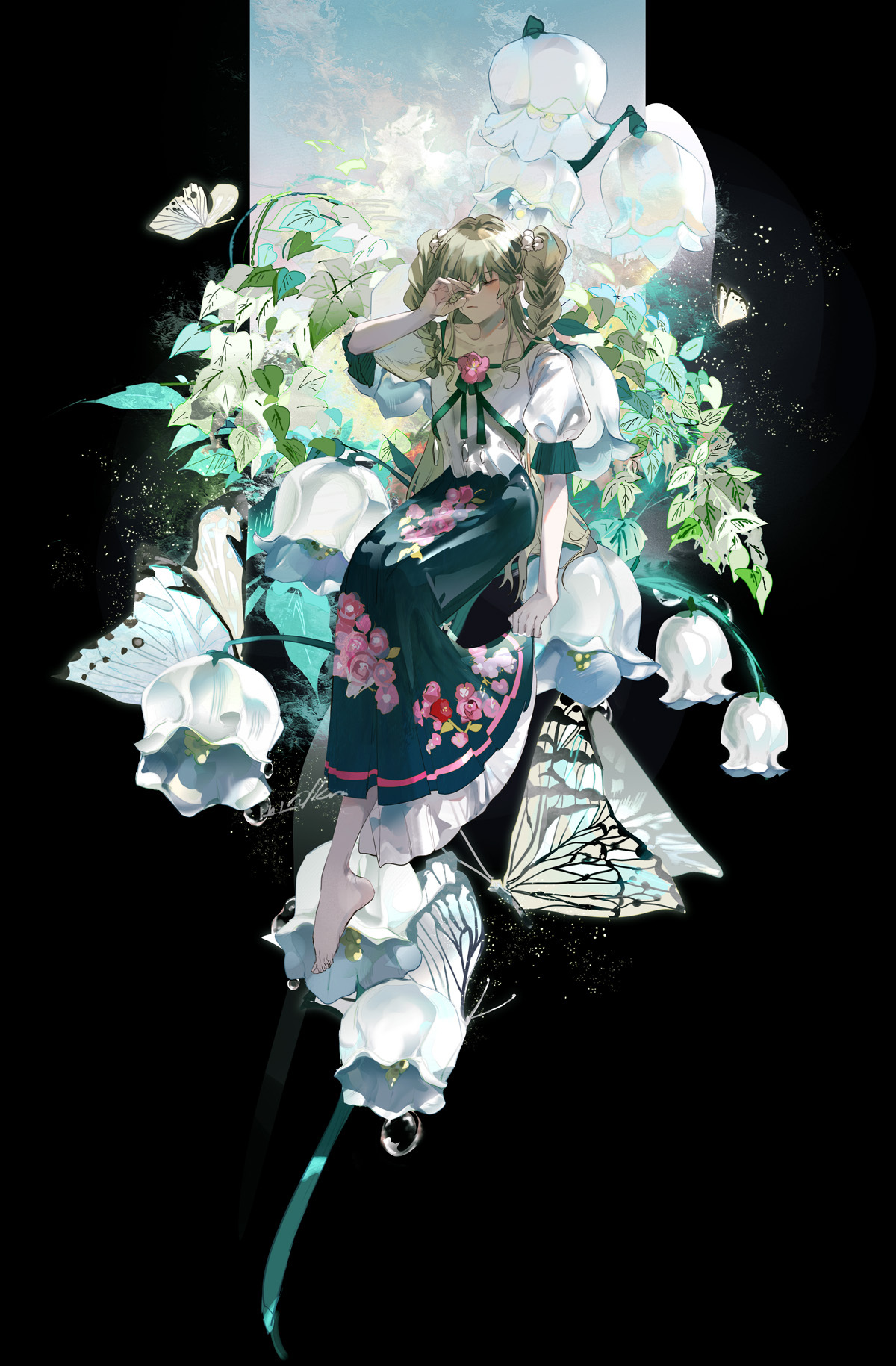 [Pixiv精选] 优雅地摇摆。长裙插画特辑(图3)