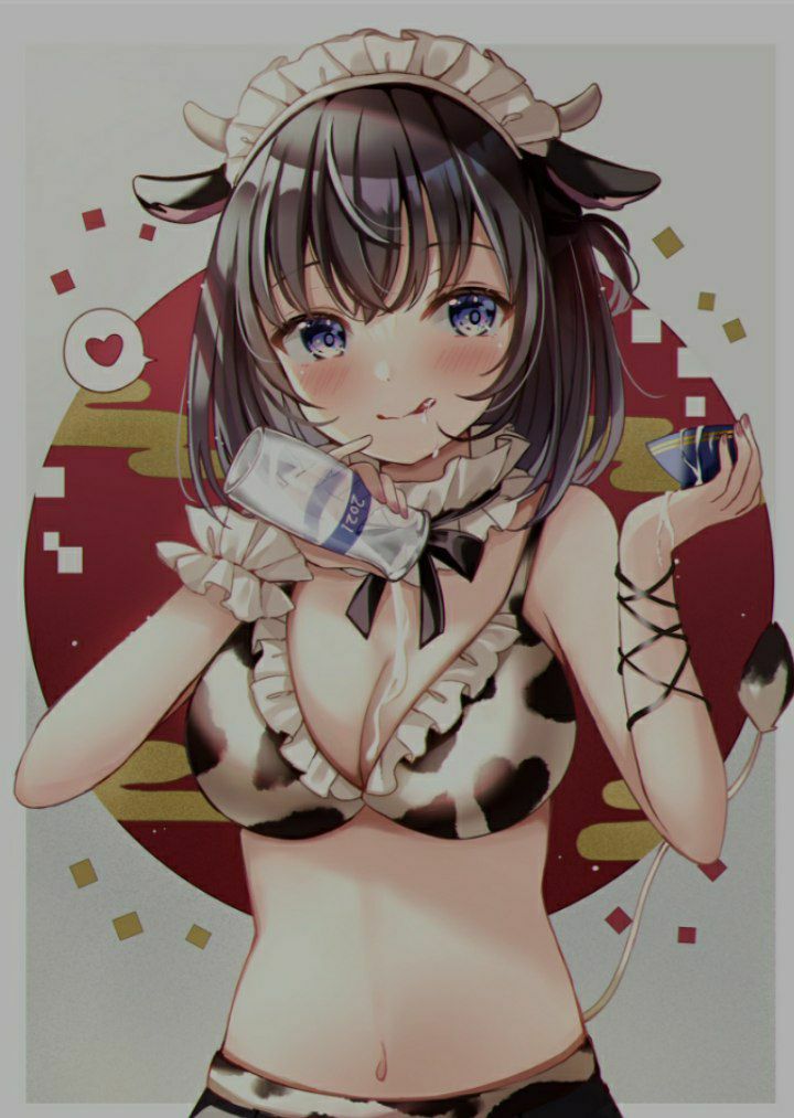[动漫美图]牛奶猫咪(图4)