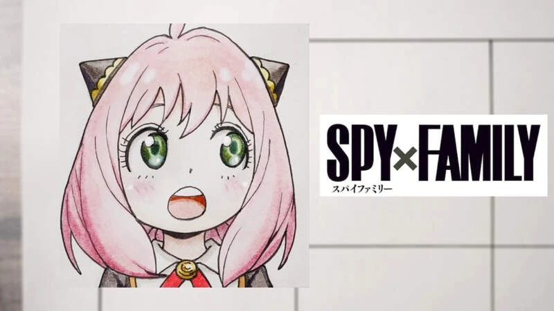 间谍家家酒 SPY×FAMILY《安妮亚的12种动漫画风》各种不同的模样大家能看出是哪部作品的风格吗？(图2)