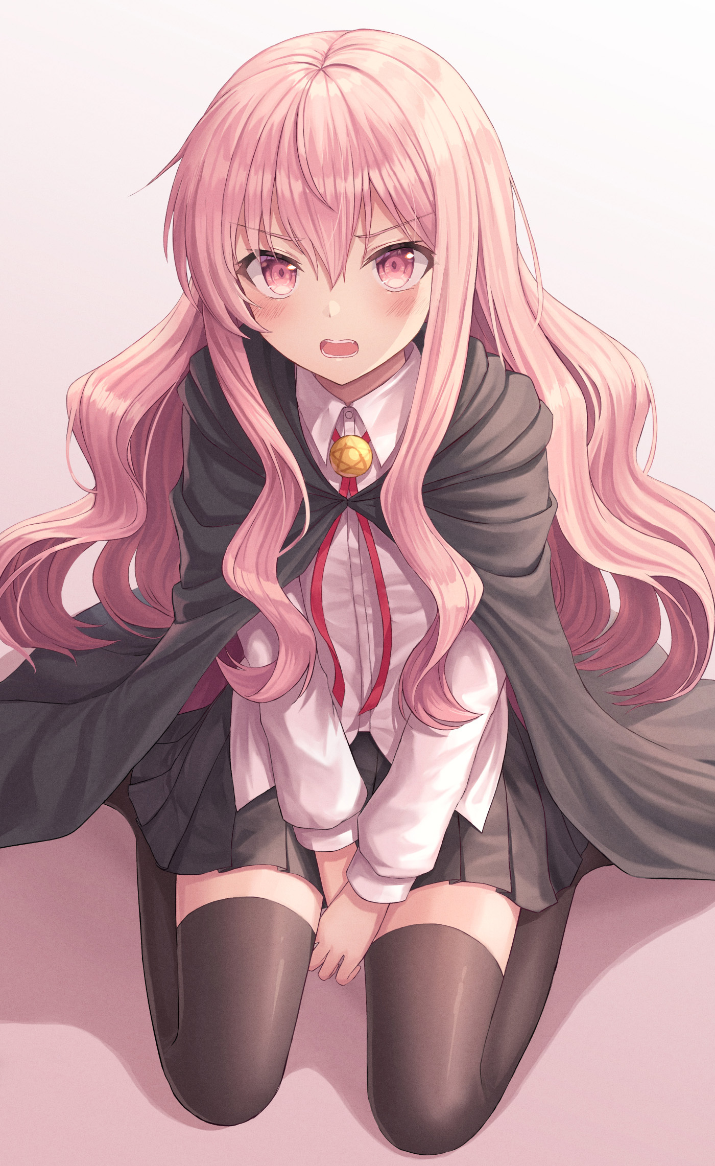 [Pixiv精选] 神圣不可侵犯的绝对领域♡过膝袜插画特辑(图6)