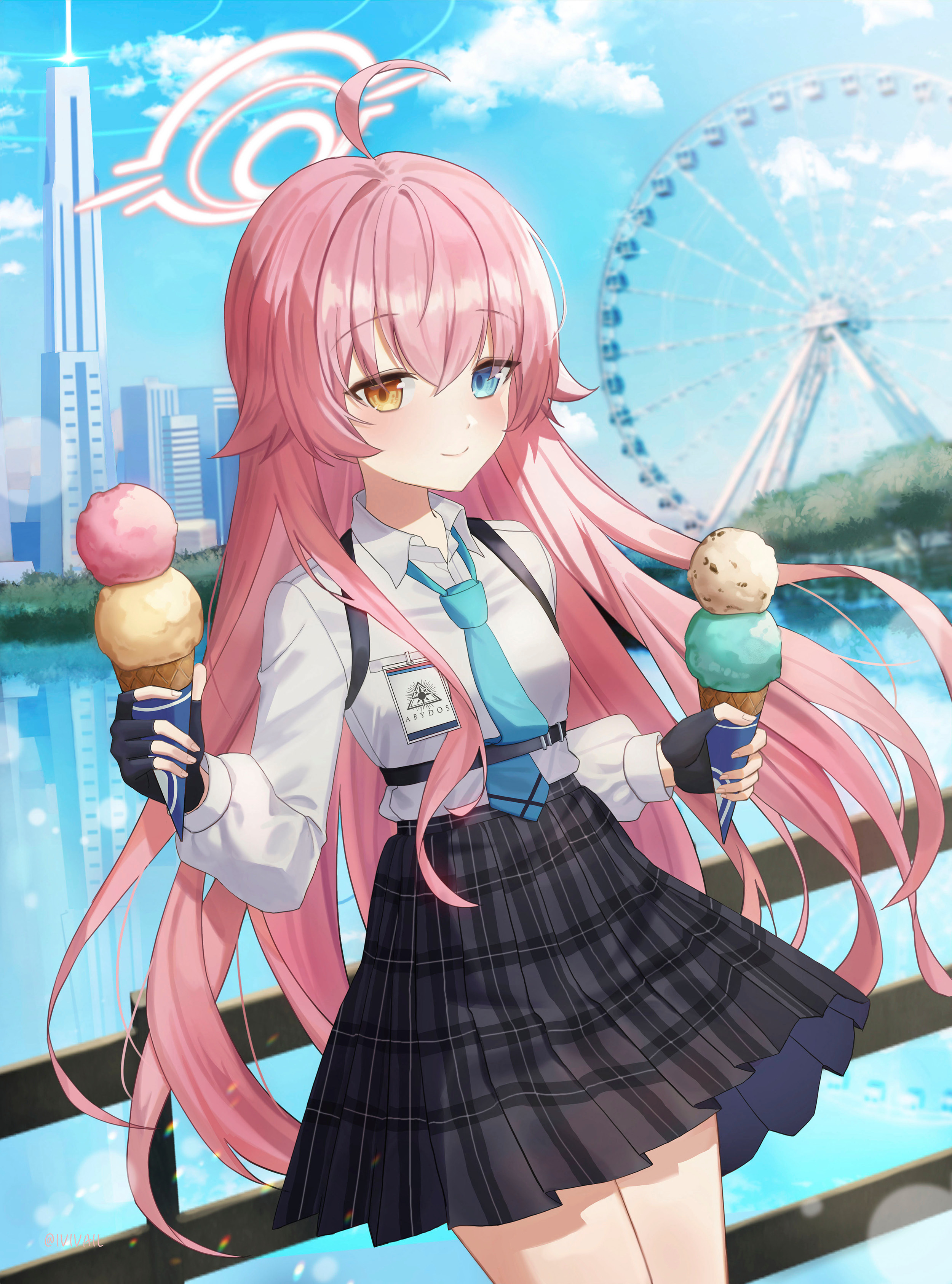 [Pixiv精选] 冰冰凉凉好滋味♡冰淇淋插画特辑(图7)