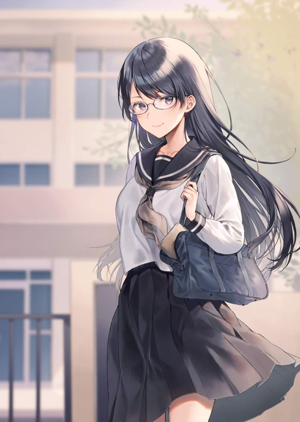 [Pixiv精选] 想和谁共度校园生活？辣妹VS乖乖女插画特辑(图2)