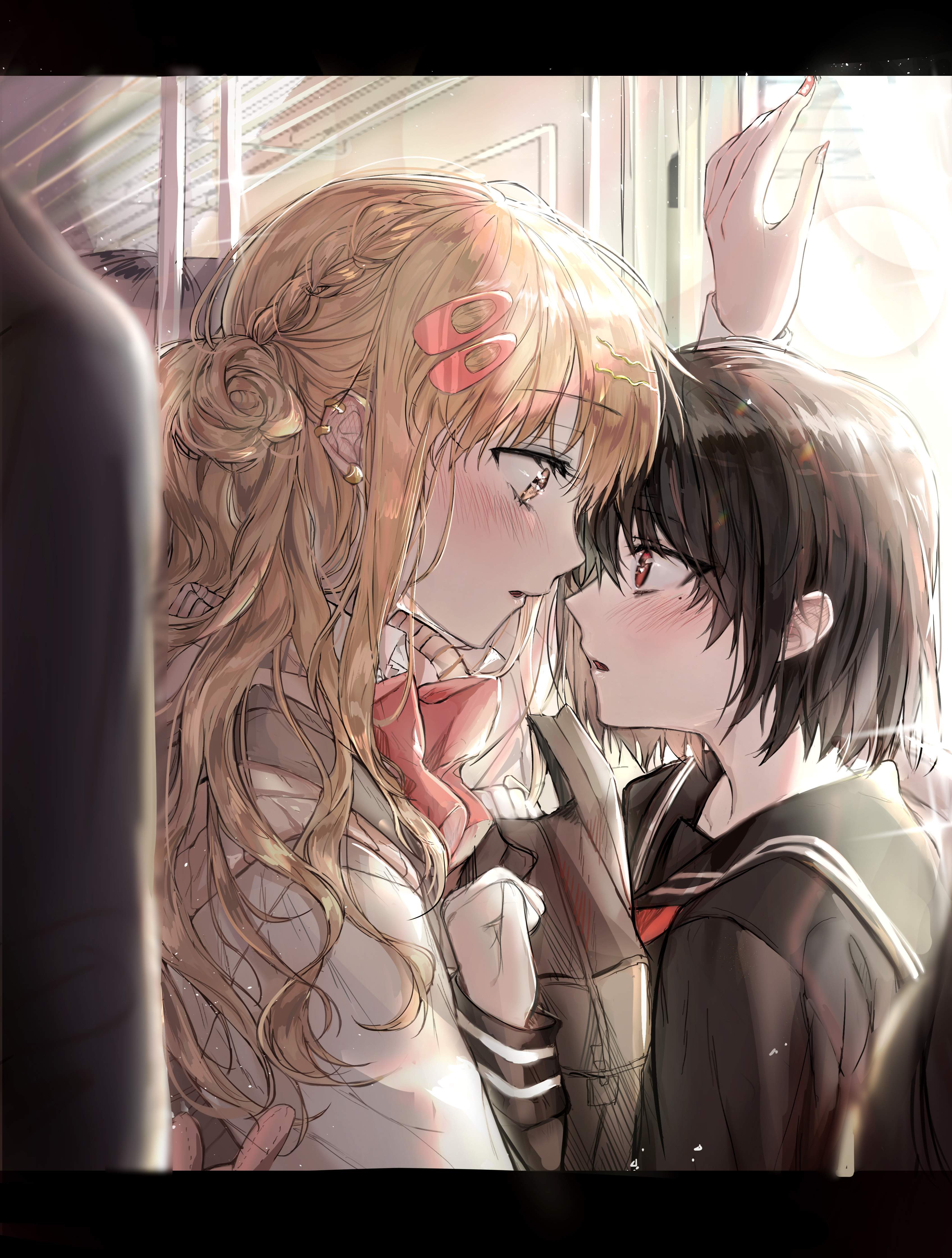 [Pixiv精选] 想和谁共度校园生活？辣妹VS乖乖女插画特辑(图9)