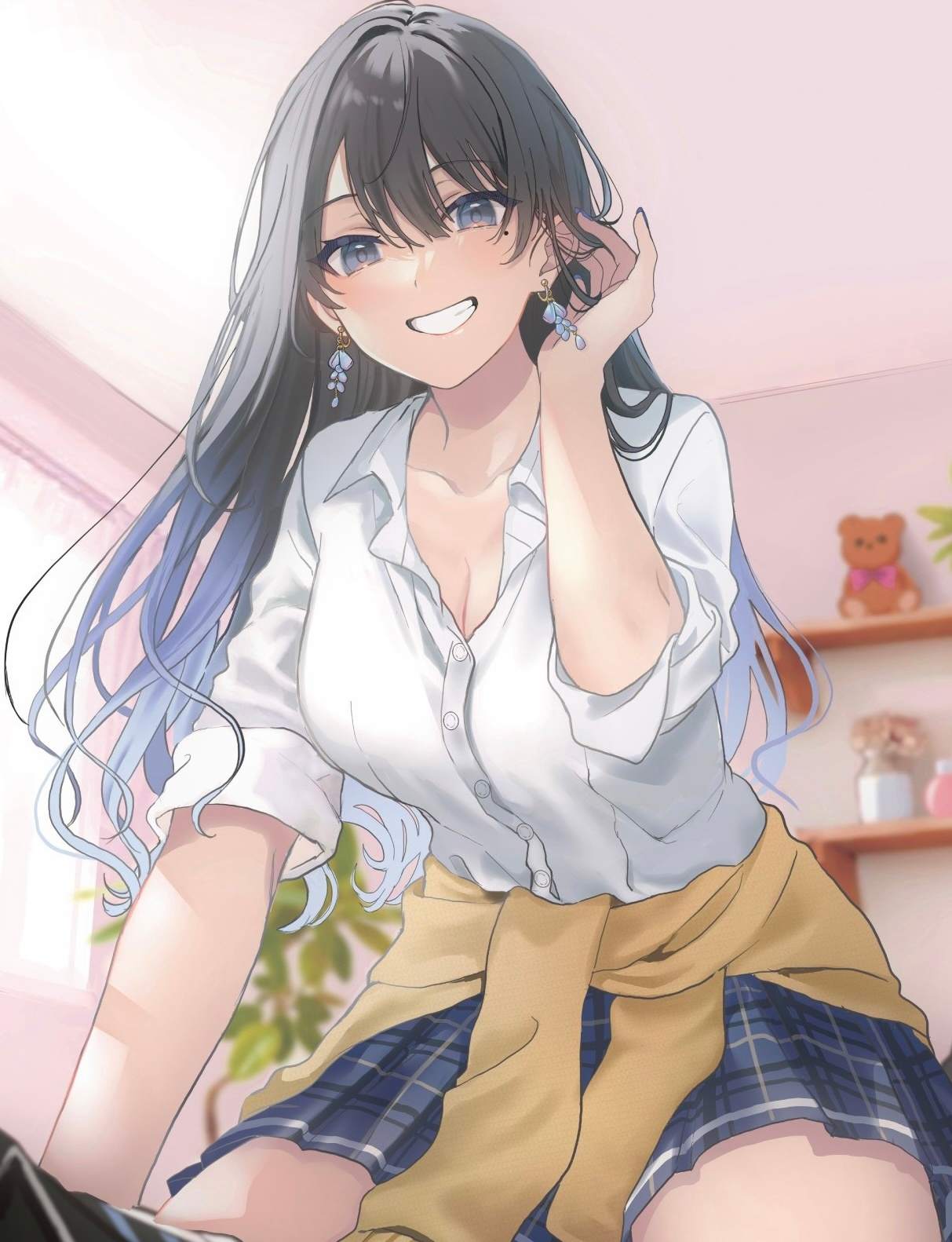 [Pixiv精选] 想和谁共度校园生活？辣妹VS乖乖女插画特辑(图7)