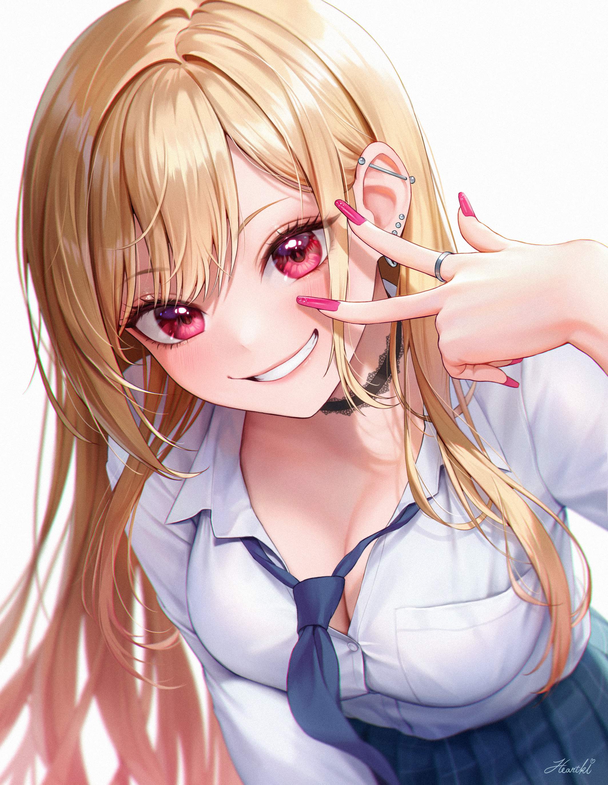 [Pixiv精选] 想和谁共度校园生活？辣妹VS乖乖女插画特辑(图4)