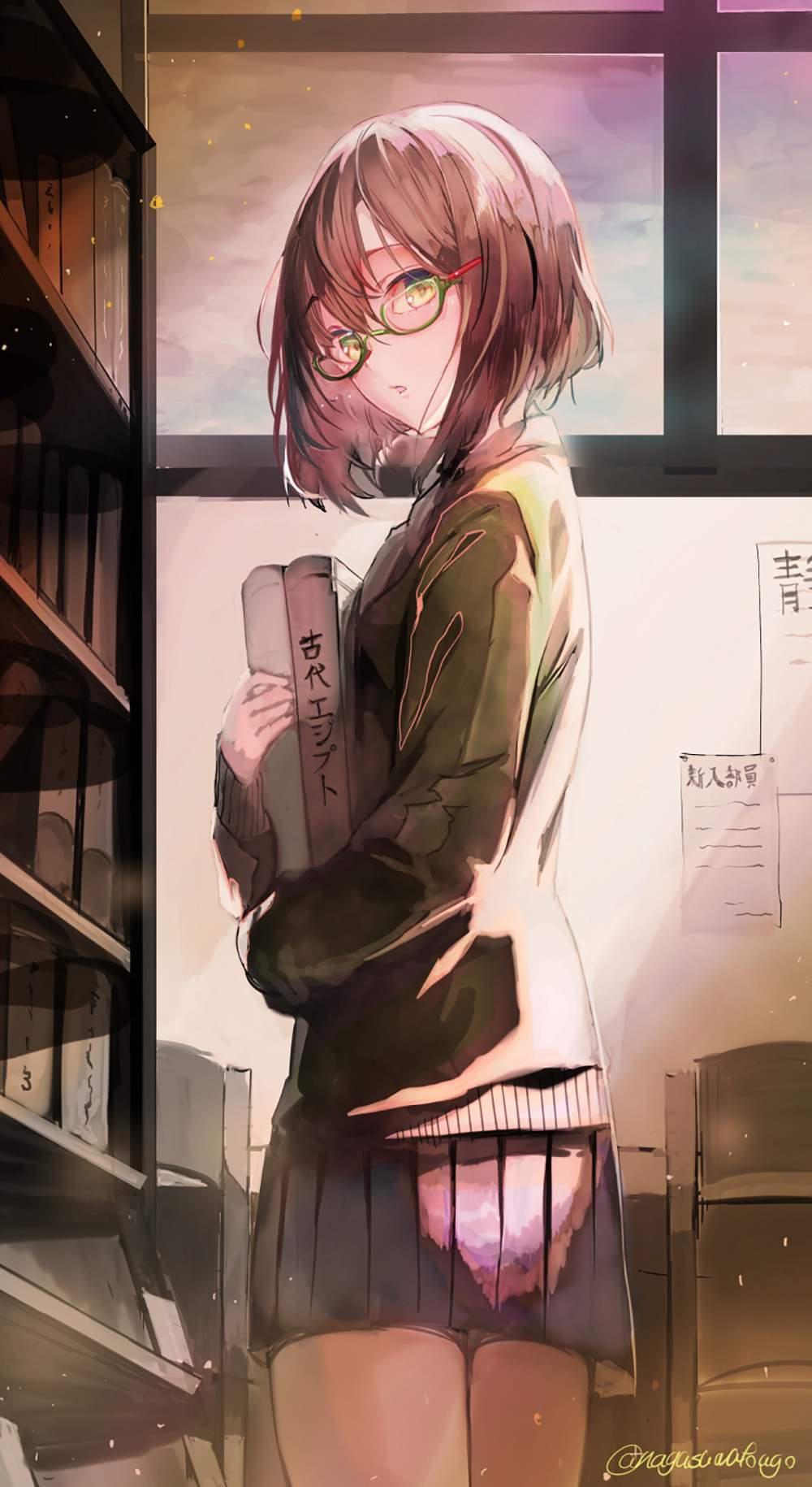 [Pixiv精选] 想和谁共度校园生活？辣妹VS乖乖女插画特辑(图14)