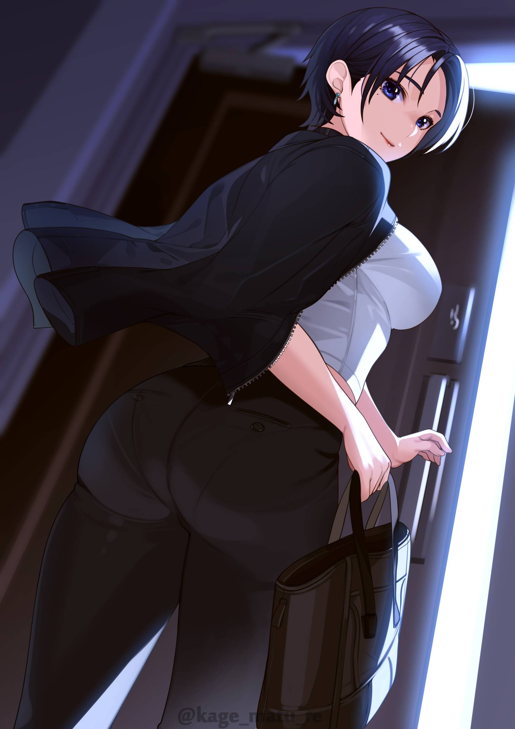 [动漫美图]黑美人来袭(图2)
