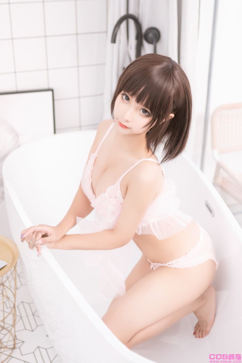 知名动漫博主@蠢沫沫 沫沫真爱版 粉纱 [40P/282MB](图2)