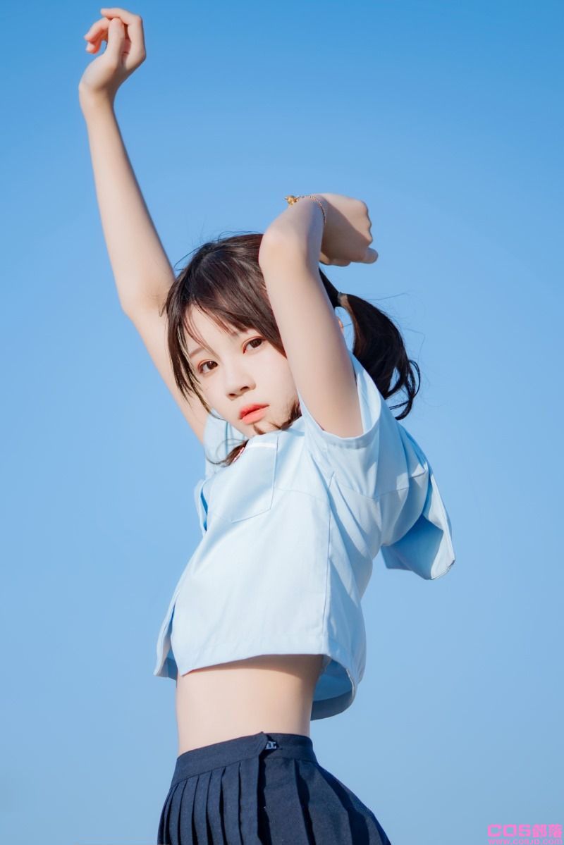 人气Coser@桜桃喵 蔚蓝 [33P/608MB](图2)