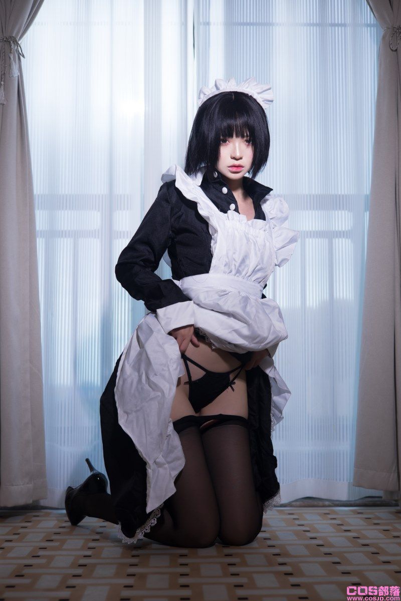 网紅Coser@疯猫ss 2022夏日限定B本 女仆 [20P/1V/306MB](图2)