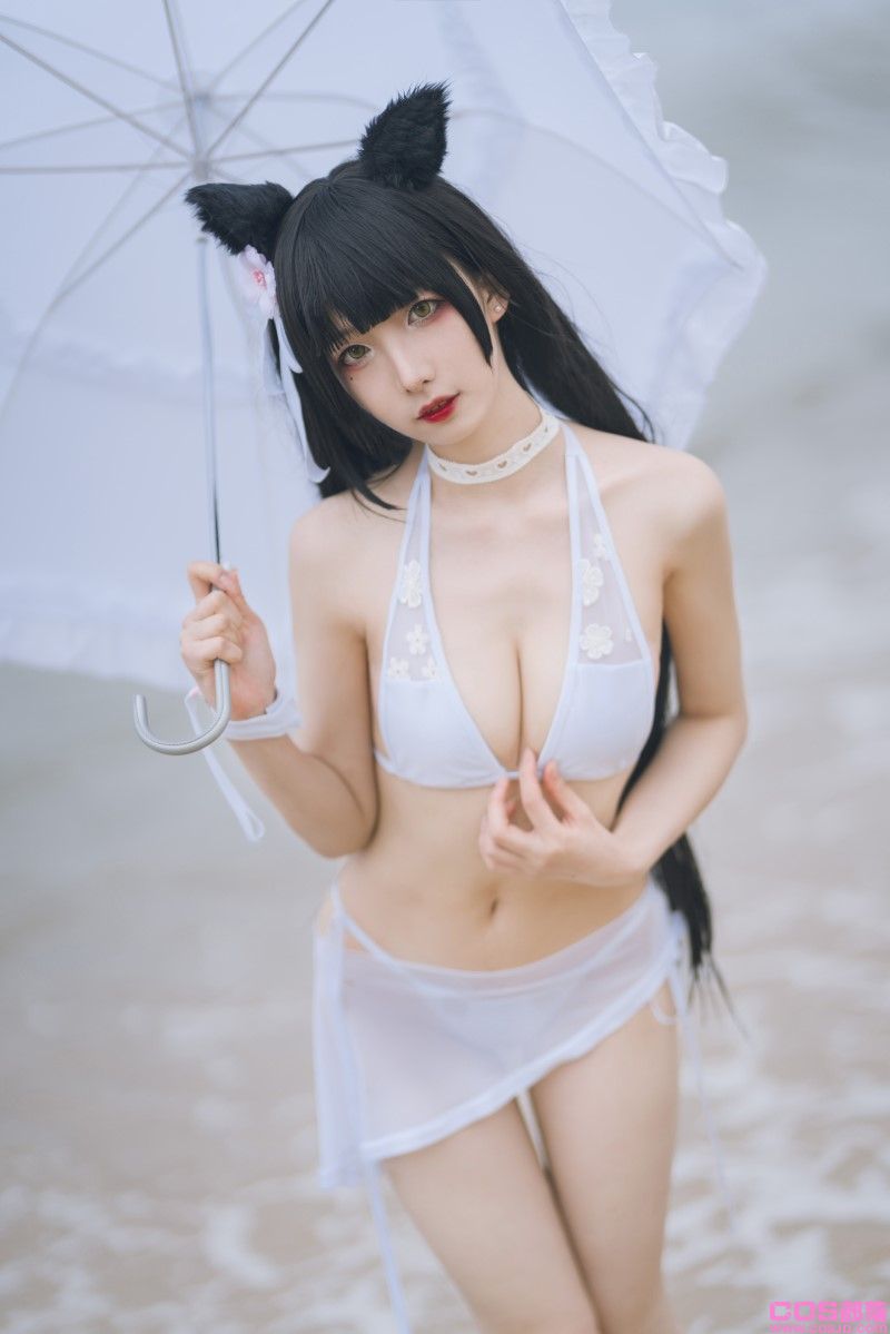 动漫博主@封疆疆v 爱宕泳装 [14P/130MB](图3)